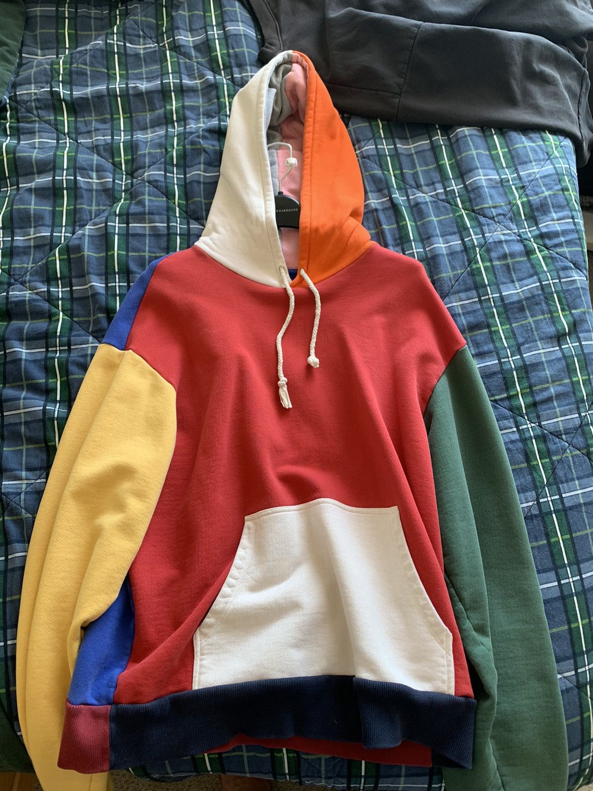 424 color best sale block hoodie