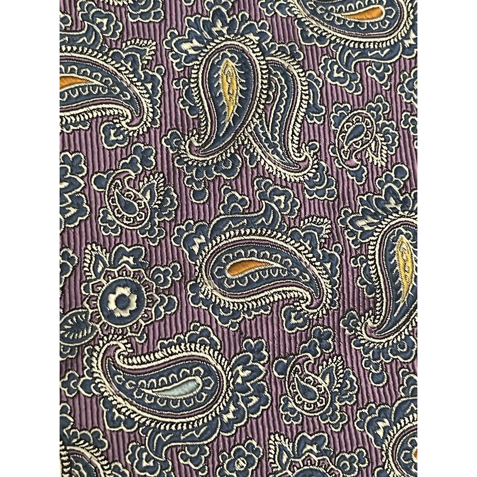 Jos. A. Bank Jos. A. Bank Purple Blue Pink Hand Made Silk Made In China Size ONE SIZE - 9 Thumbnail