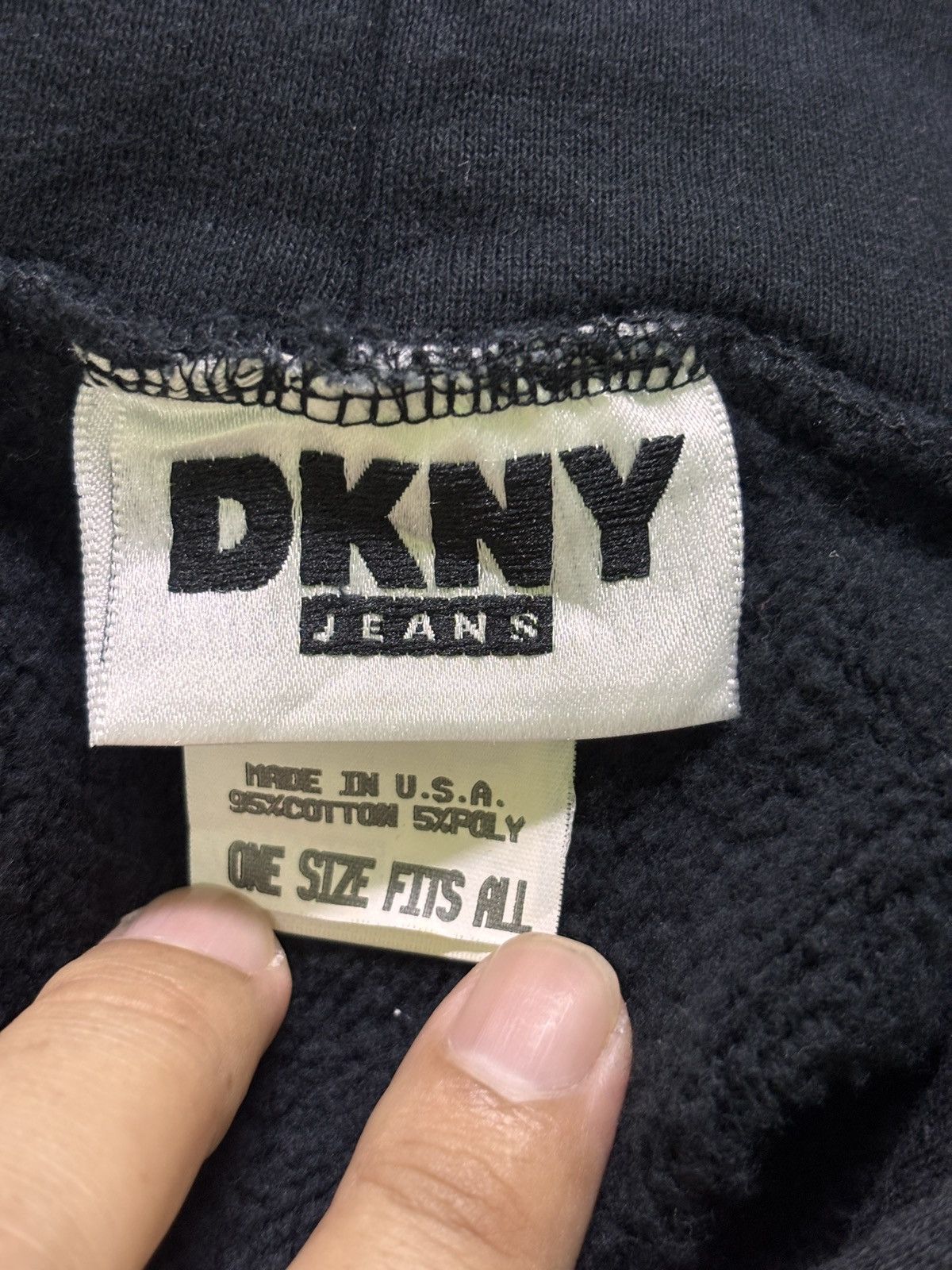 DKNY Vintage DKNY Hoodie Sweatshirt Size US XL / EU 56 / 4 - 13 Thumbnail