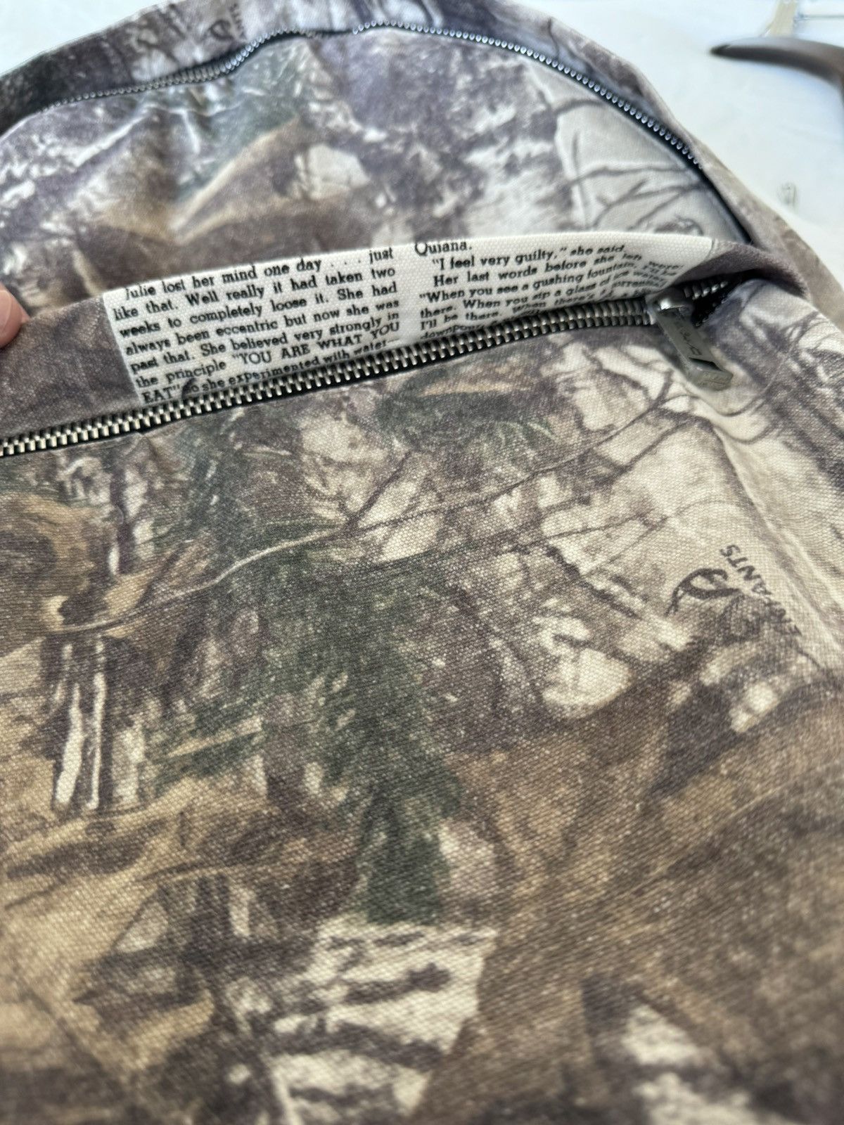 Enfants Riches Deprimes ENFANTS RICHES DEPRIMES REALTREE CAMO ASSEMBLAGE BACKPACK Size ONE SIZE - 12 Thumbnail