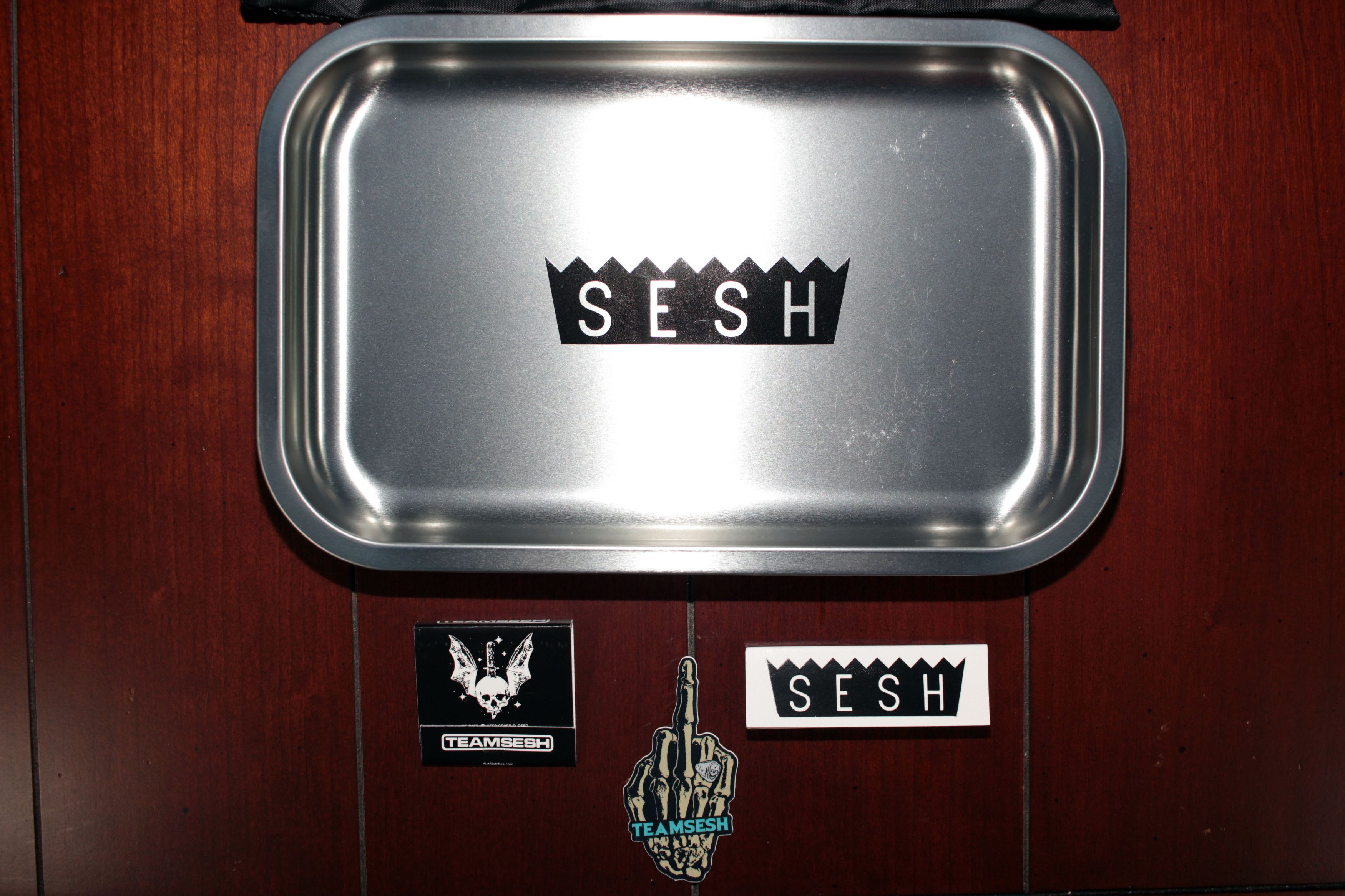 Bones × TeamSESH TeamSESH Rolling Tray Set (Metal) Size ONE SIZE - 5 Thumbnail
