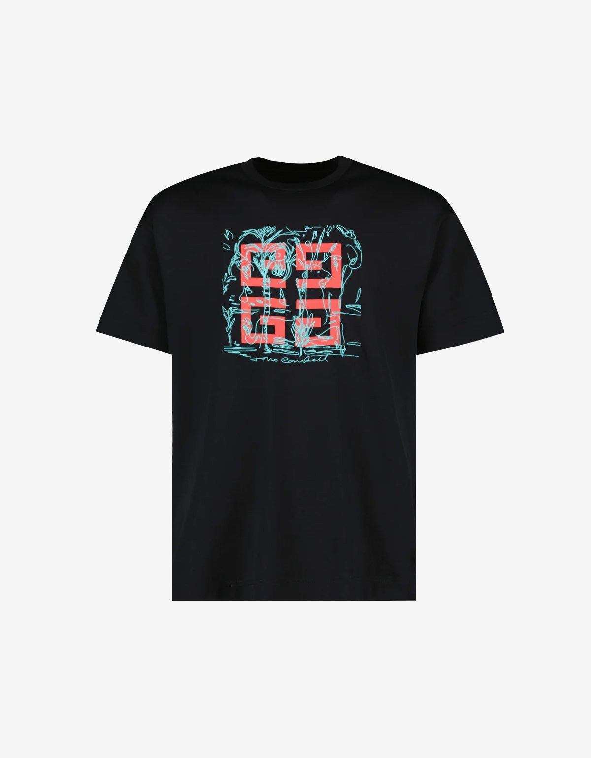 Givenchy Givenchy Black 4G Logo Print T-Shirt Size US XS / EU 42 / 0 - 1 Thumbnail