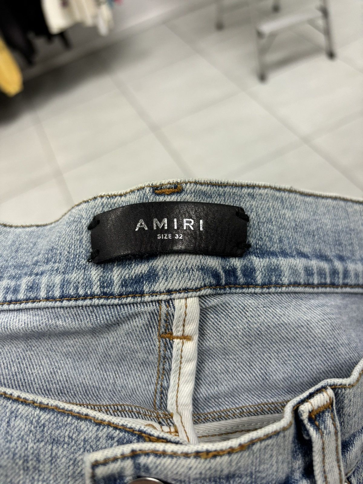 Amiri Amiri blue bandana paisley jeans 32 Size US 32 / EU 48 - 2 Thumbnail