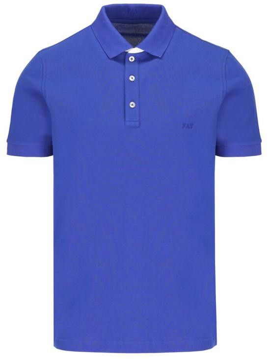Fay FAY Men T-Shirts NPMB248135S TDWU802 Blue Size US XL / EU 56 / 4 - 1 Thumbnail