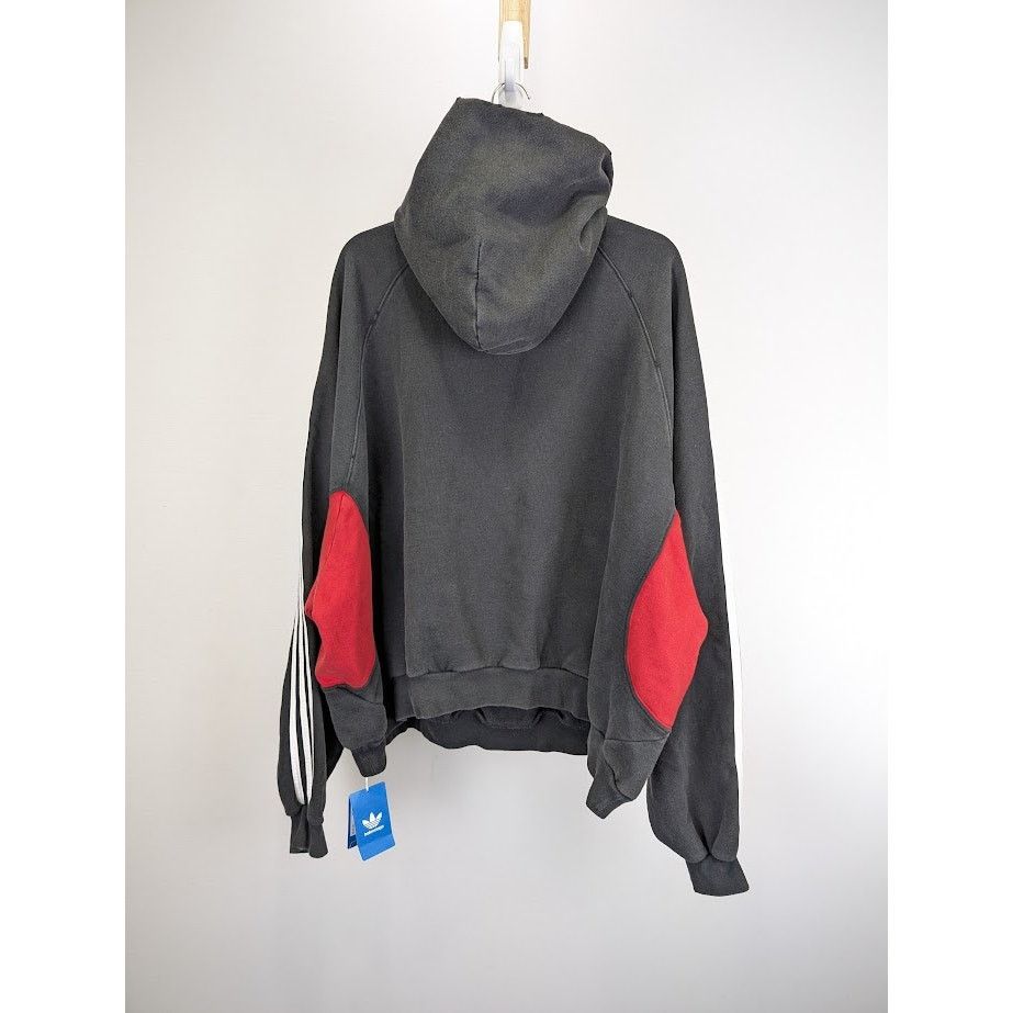 Balenciaga o1rshd1 Pullover Hoodie in Multicolor Size US M / EU 48-50 / 2 - 14 Thumbnail
