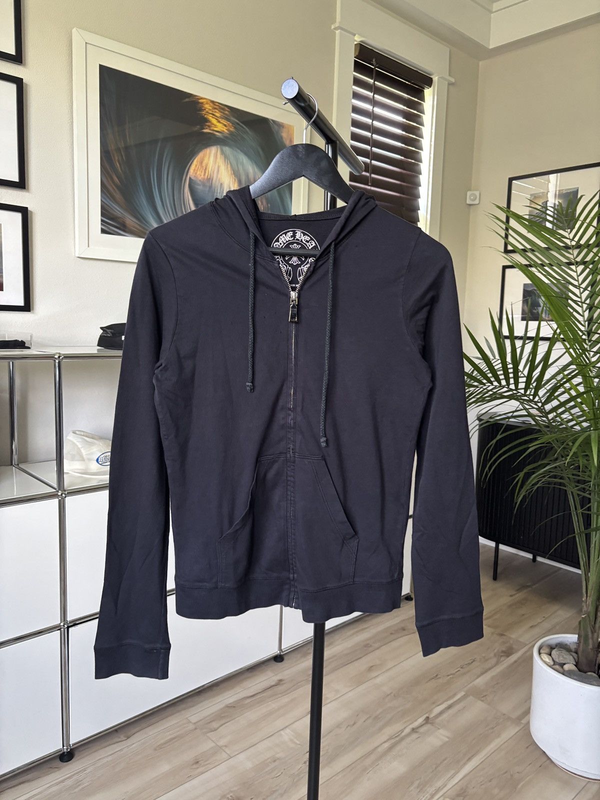 Chrome Hearts CHROME HEARTS THIN DAGGER ZIP HOODIE Size US XXS / EU 40 - 3 Thumbnail