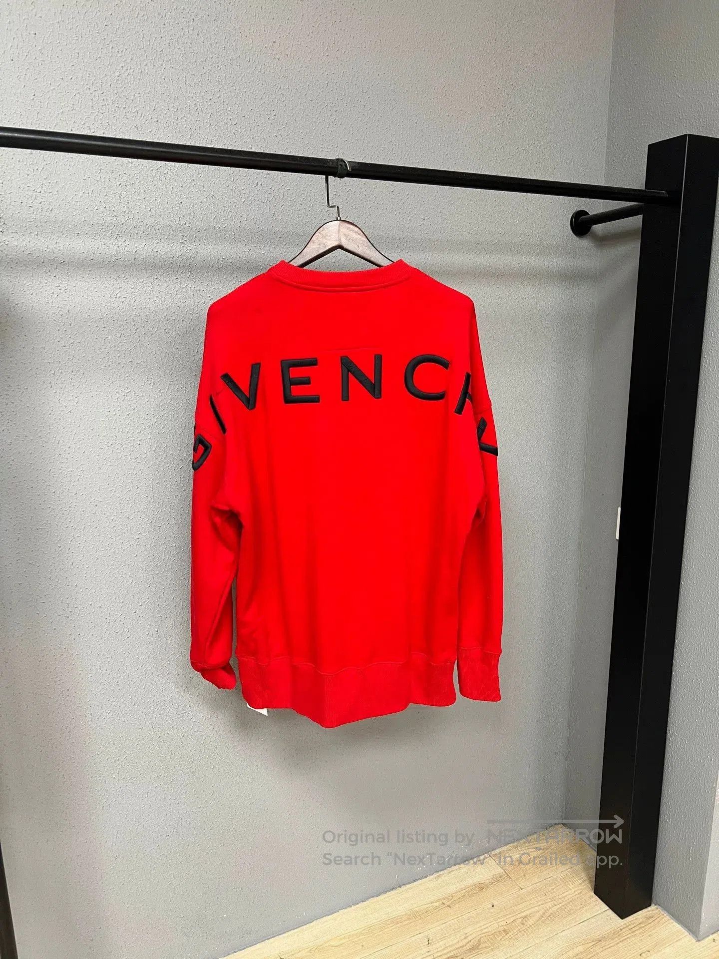 Givenchy givenchy red tiger embroidery sweatshirt. Size US M / EU 48-50 / 2 - 2 Thumbnail
