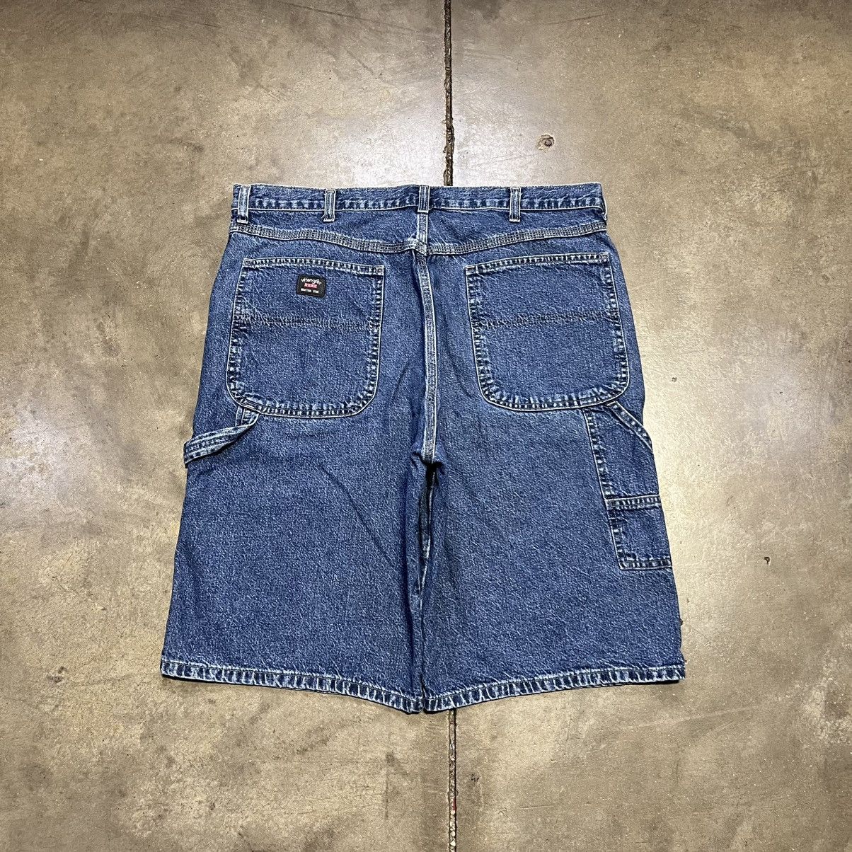 Wrangler Vintage Wrangler Denim Jean Shorts Baggy Skater Grunge Y2K Size US 34 / EU 50 - 1 Thumbnail
