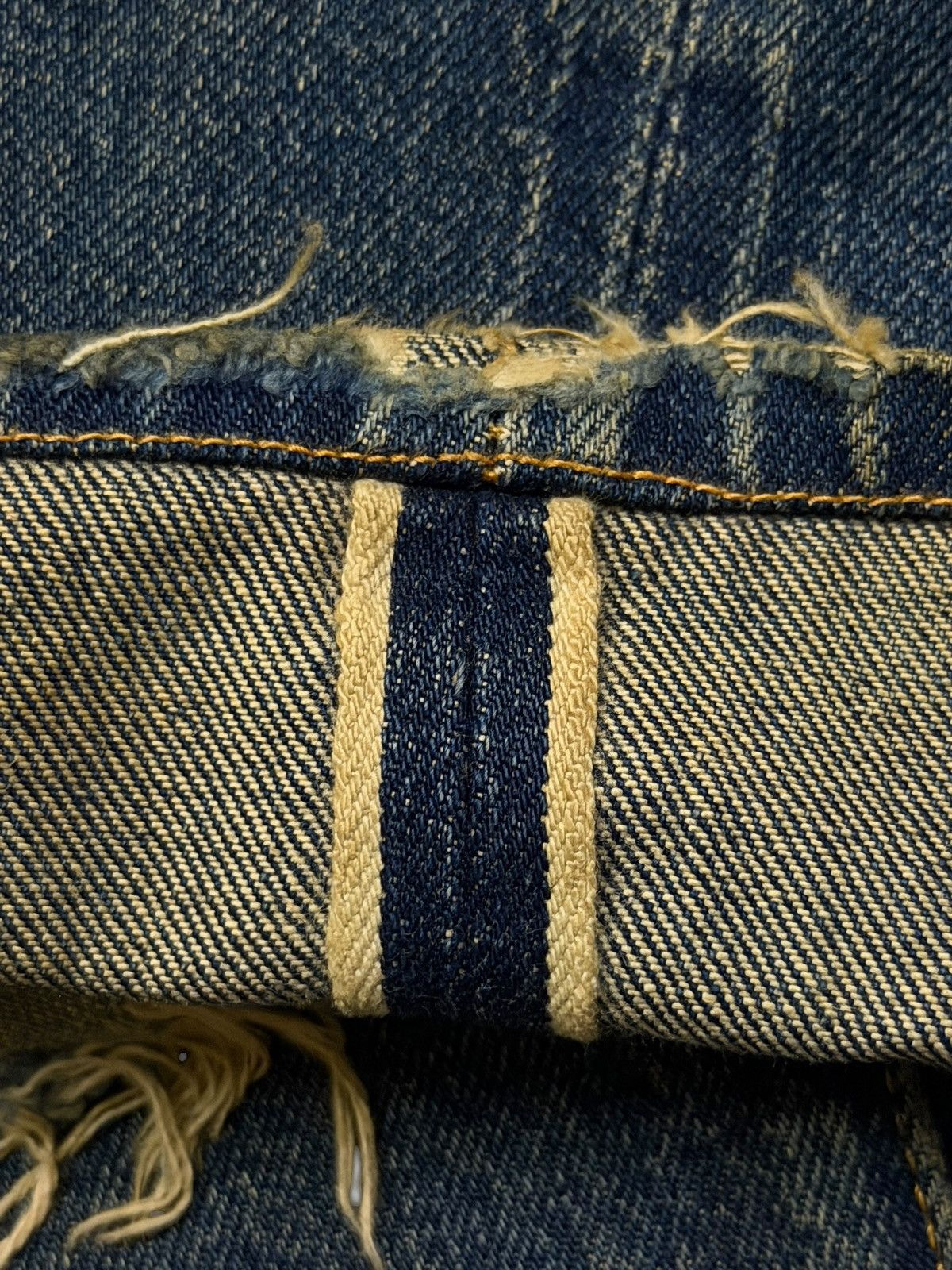 Levi's Vintage Clothing Vintage 00s Levi’s 501 Selvedge Big E USA Made 555 | W32 Size US 32 / EU 48 - 9 Thumbnail