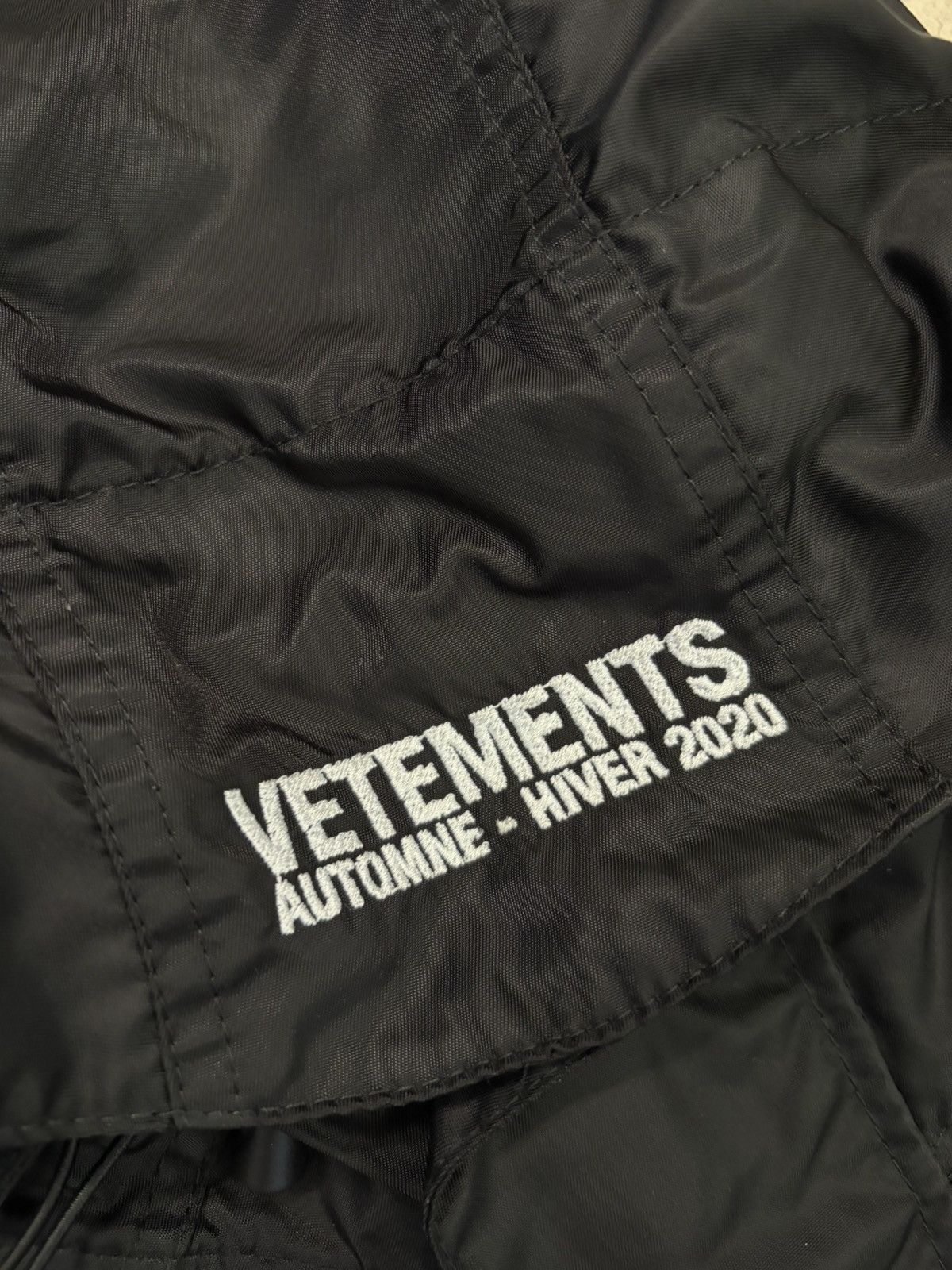 Vetements AW20 Waist Bag Fanny Pack Nylon Jacket Size US XXL / EU 58 / 5 - 4 Thumbnail