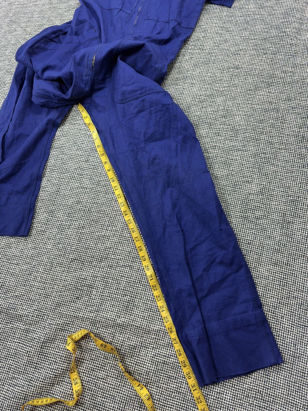 Le Laboureur 60s/70s french zip up coveralls sanfor jampsuit french chore Size US S / EU 44-46 / 1 - 15 Thumbnail