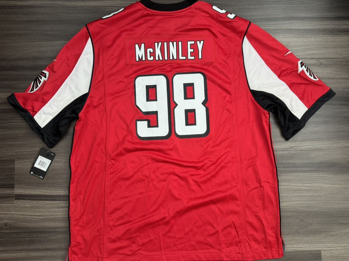 Nike 3XL Atlanta Falcons Takkarist McKinley #98 NFL Game Jersey Size US XXL / EU 58 / 5 - 8 Thumbnail