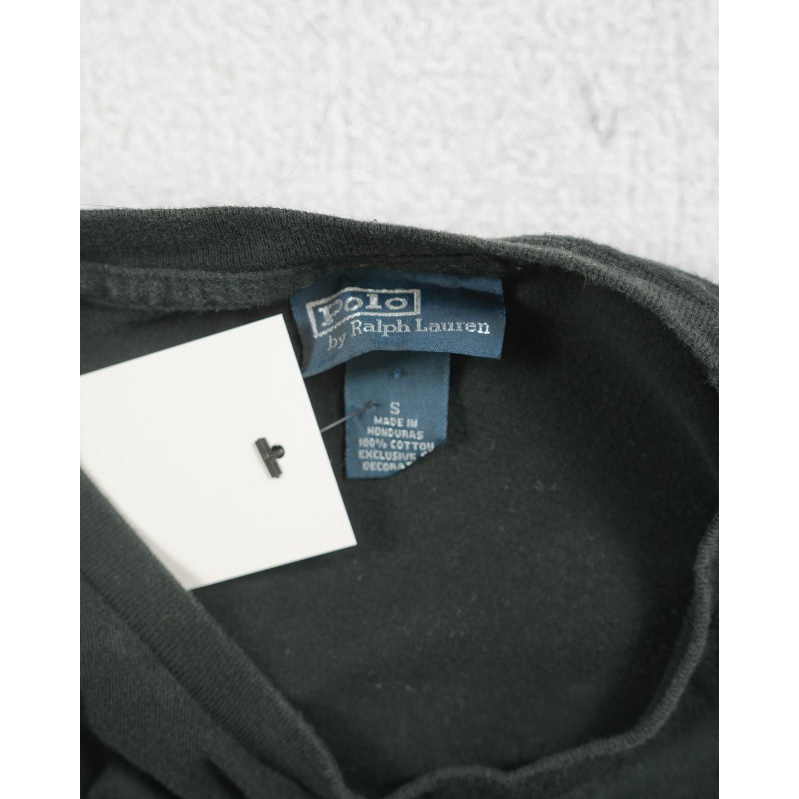 Polo Ralph Lauren Vintage 90s Polo Ralph Lauren Black T-Shirt - Men's Small Size US S / EU 44-46 / 1 - 3 Thumbnail