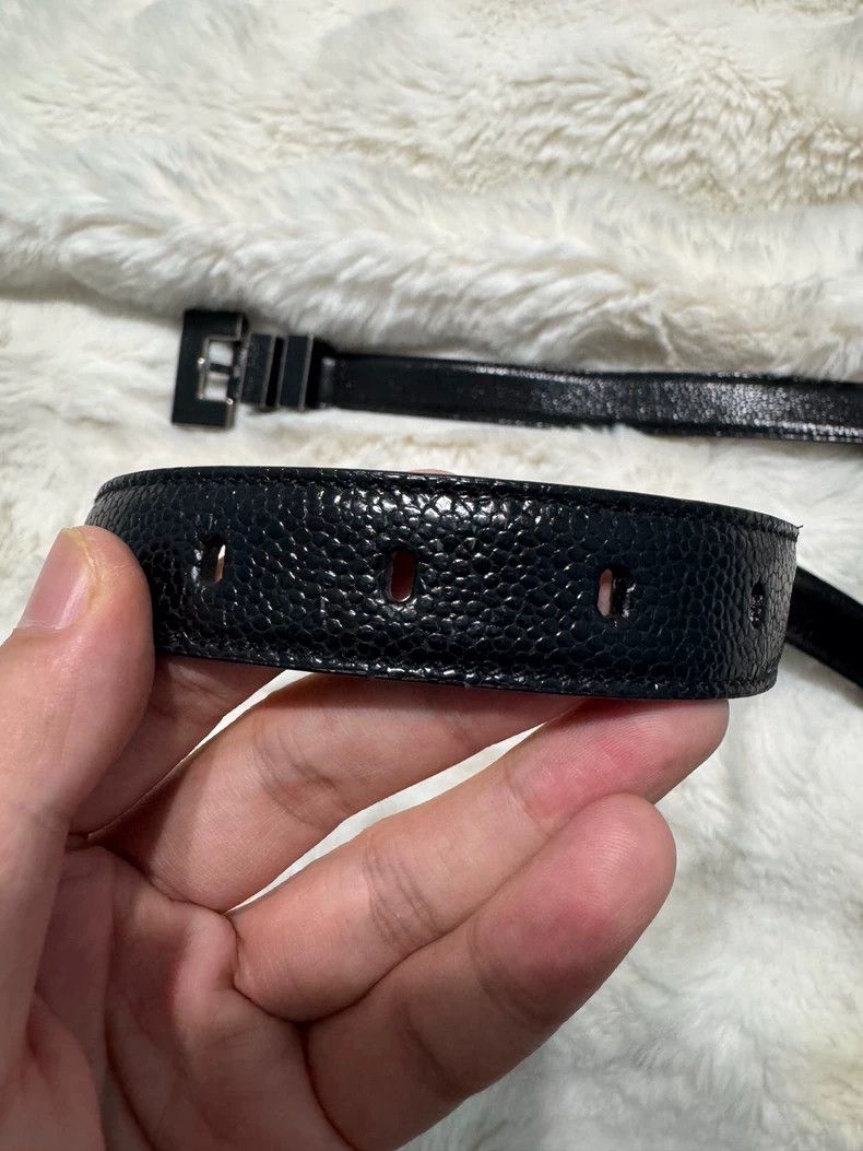 Saint Laurent Paris saint laurent parisShow Style Double Buckle Belt 2503-Nexta Size ONE SIZE - 6 Thumbnail