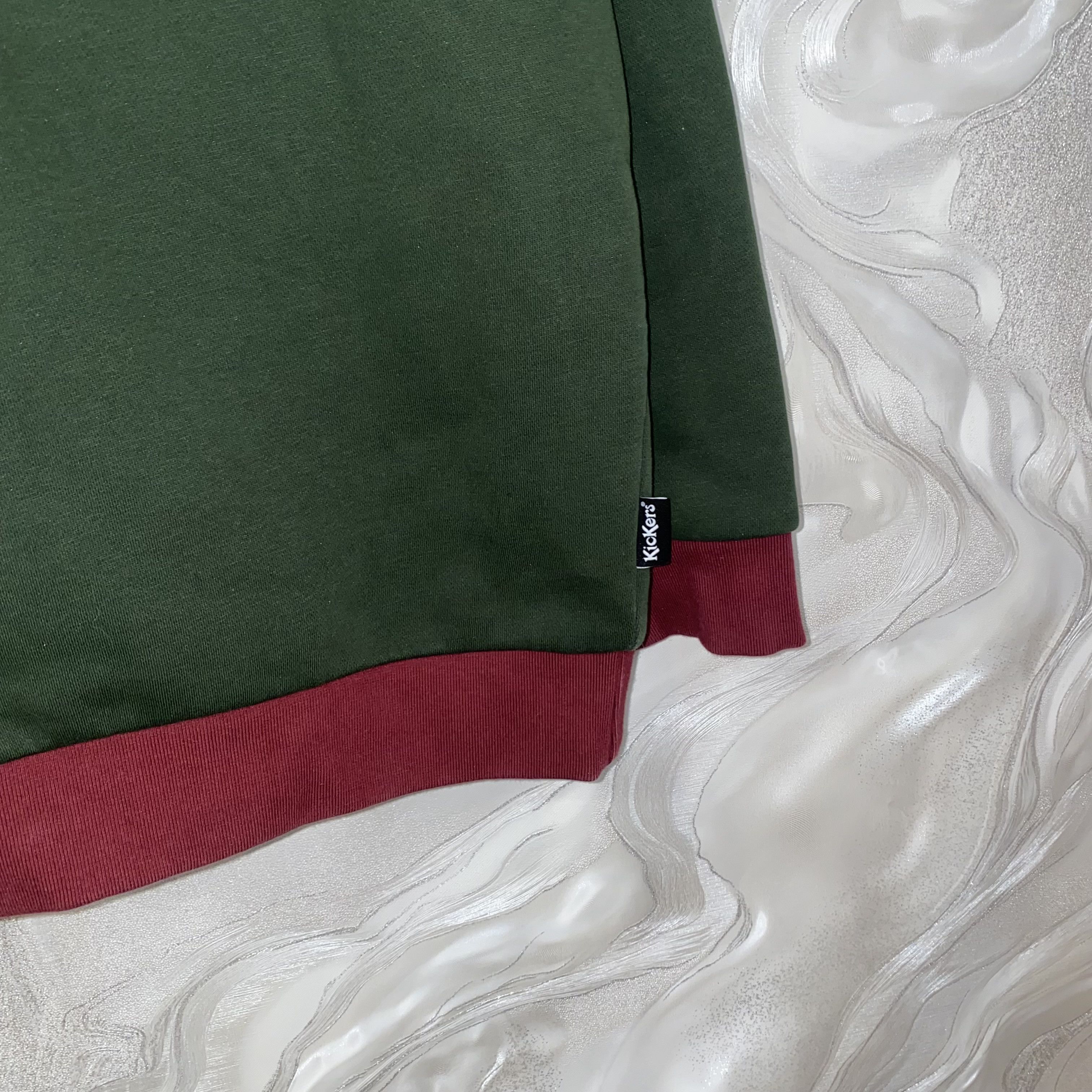 Kickers Kickers Oval Logo Sweatshirt in Green Size M Size US M / EU 48-50 / 2 - 3 Thumbnail