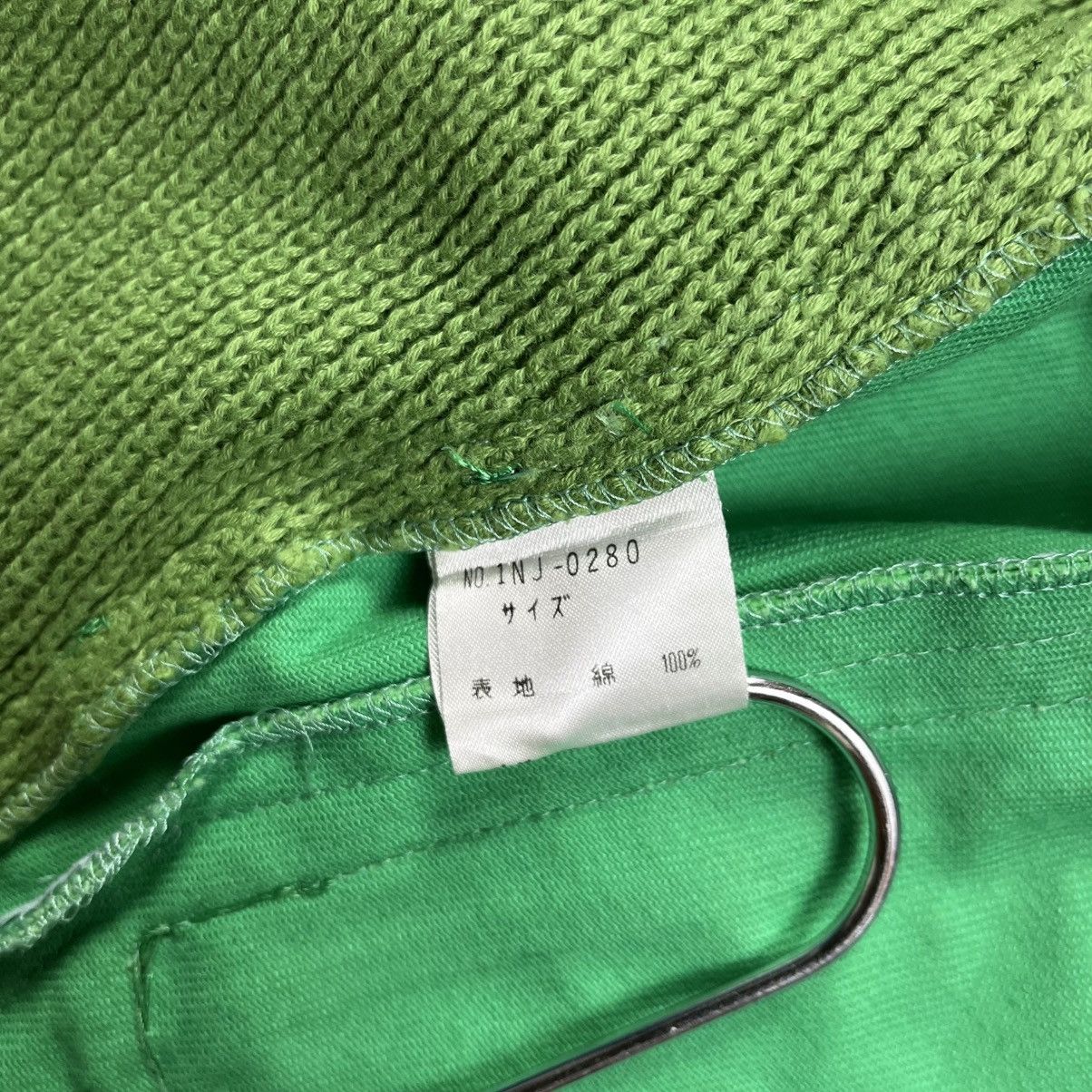 20471120 1980s Ozone Community - Cyber Green Work Jacket Size US M / EU 48-50 / 2 - 12 Thumbnail