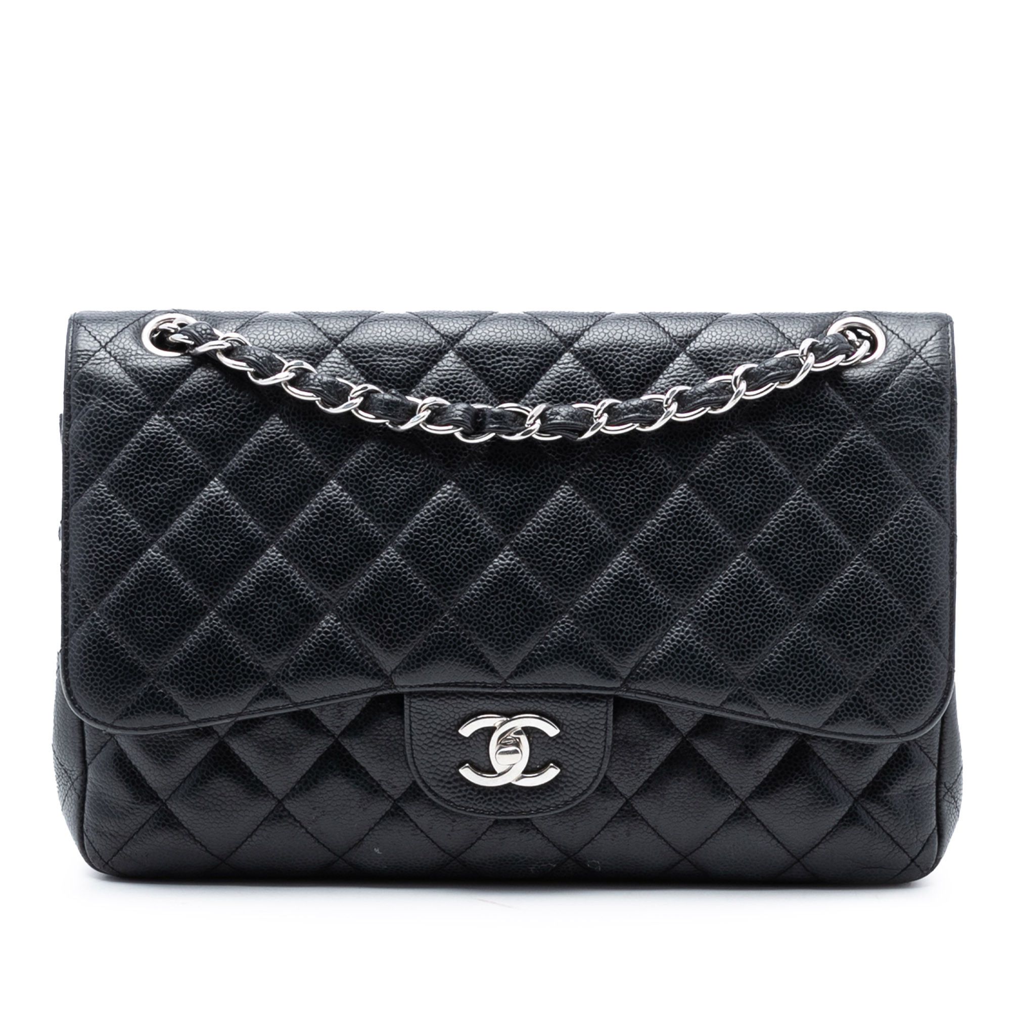Chanel Chanel Jumbo Classic Caviar Double Flap Size ONE SIZE - 1 Thumbnail