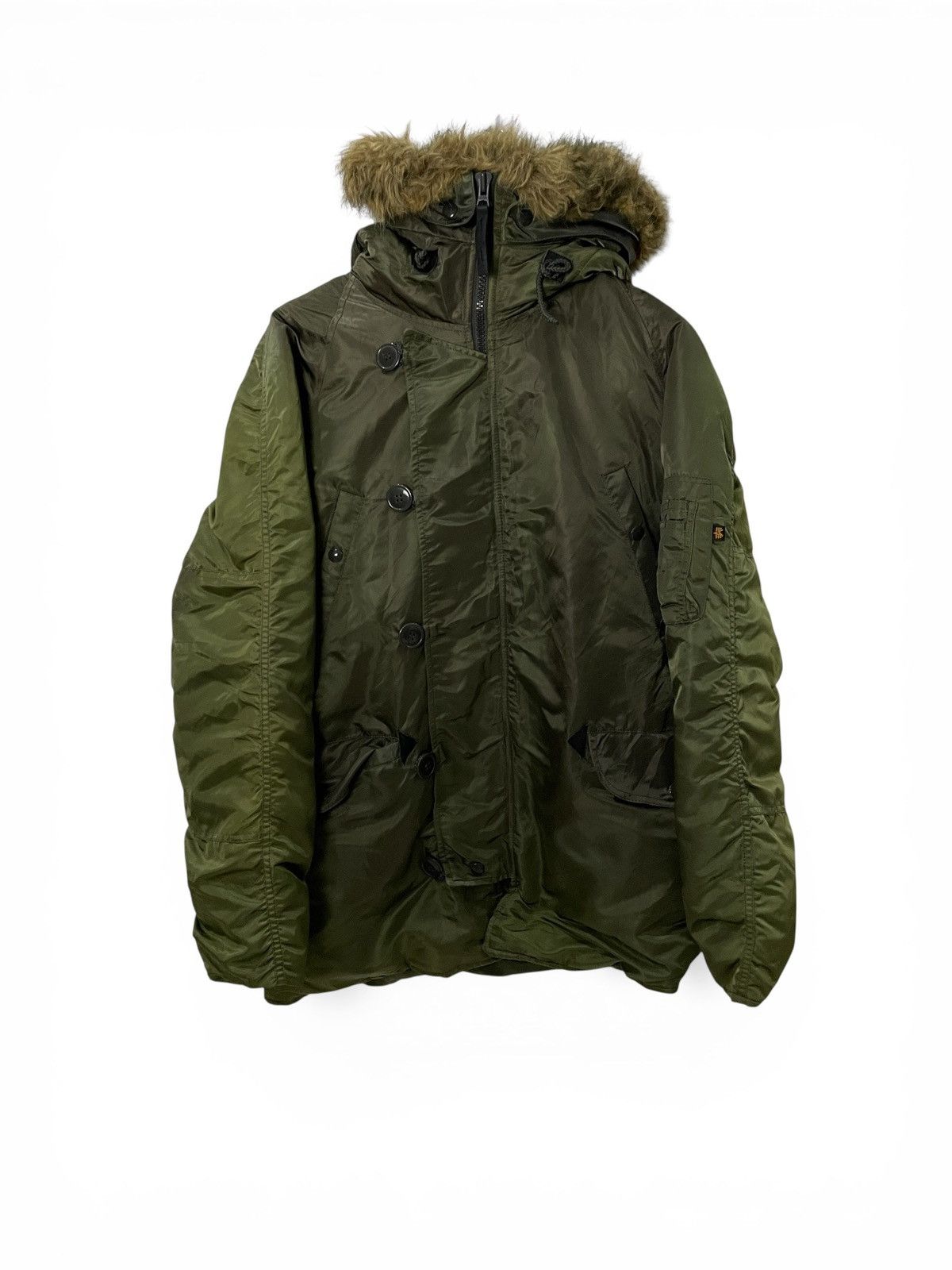 Avirex Vintage Avirex Hoodies Army Jacket Size US XL / EU 56 / 4 - 1 Thumbnail