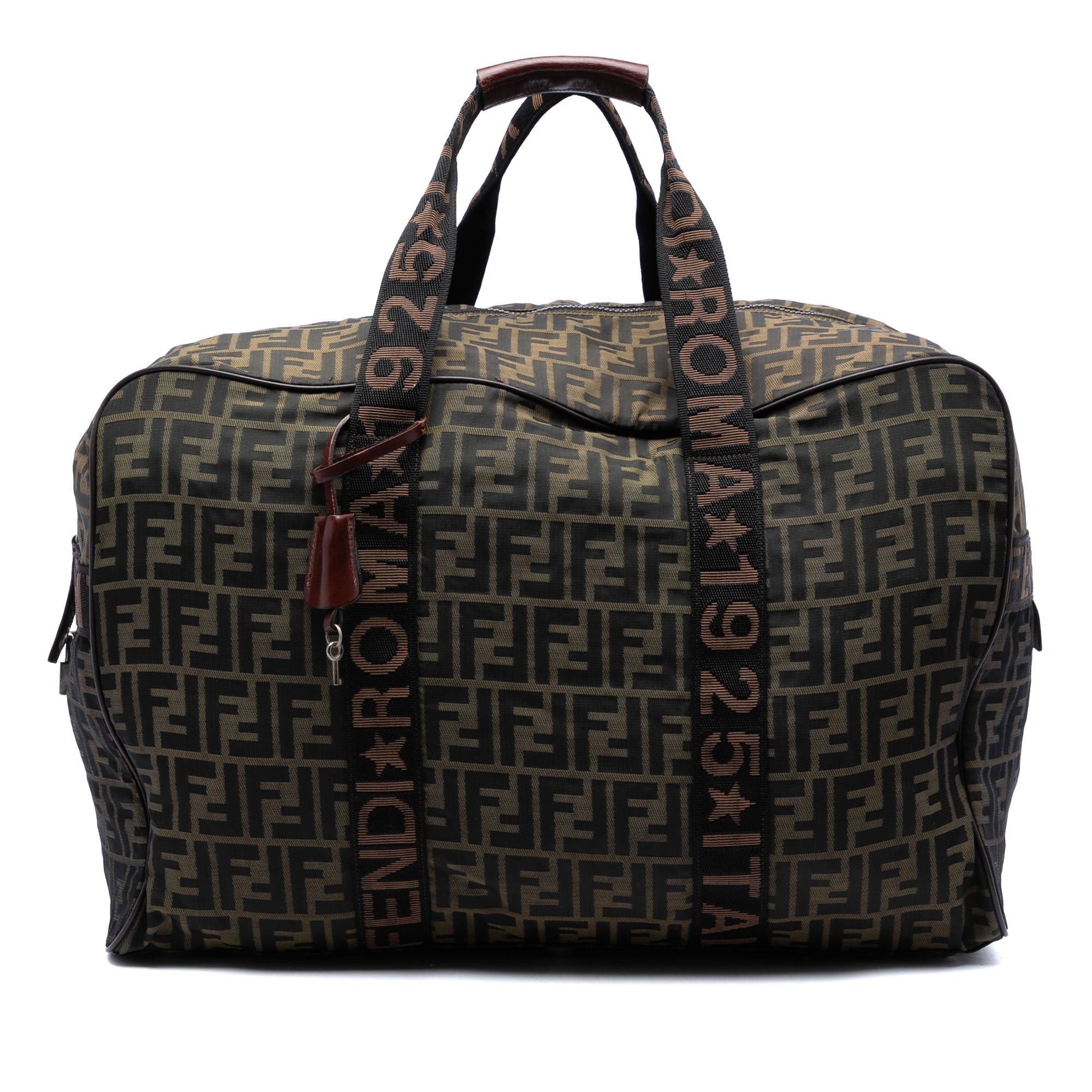 Fendi Zucca Canvas Roma 1925 Travel Bag Size ONE SIZE - 1 Thumbnail