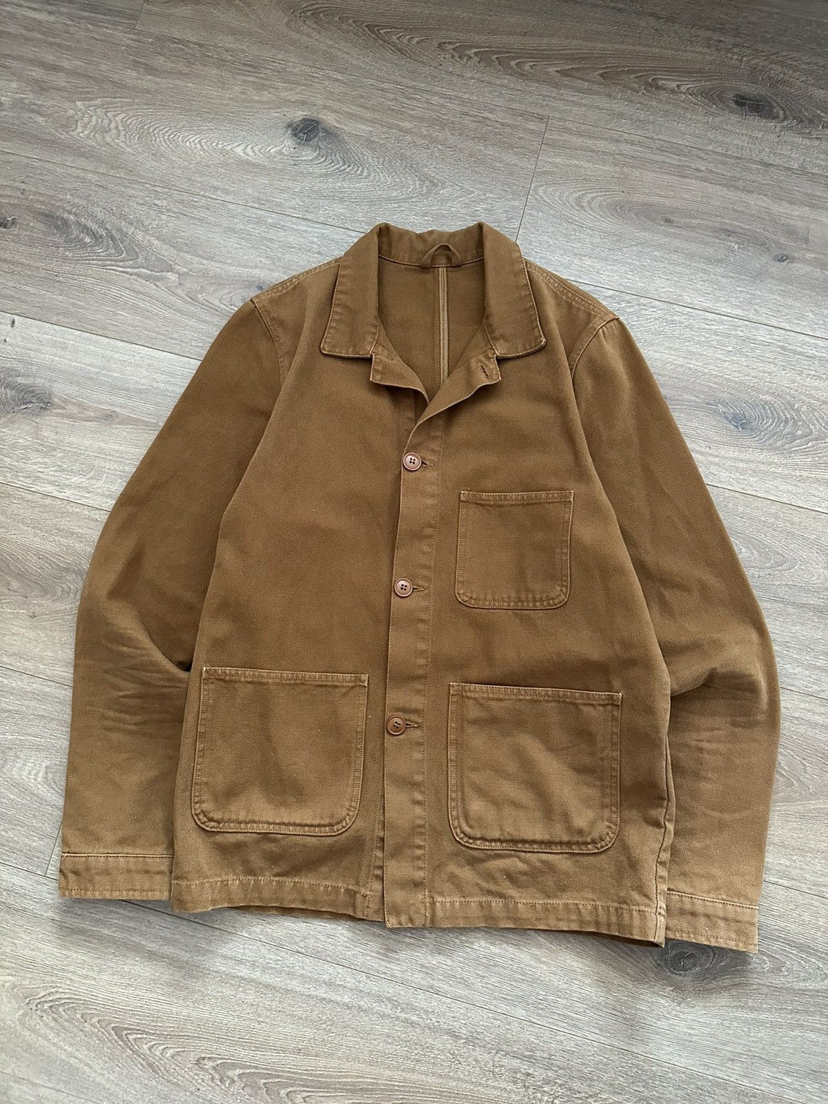 Carhartt 🔥VINTAGE EMILE LAFANRIE WORK JACKET🔥 Size US M / EU 48-50 / 2 - 1 Thumbnail
