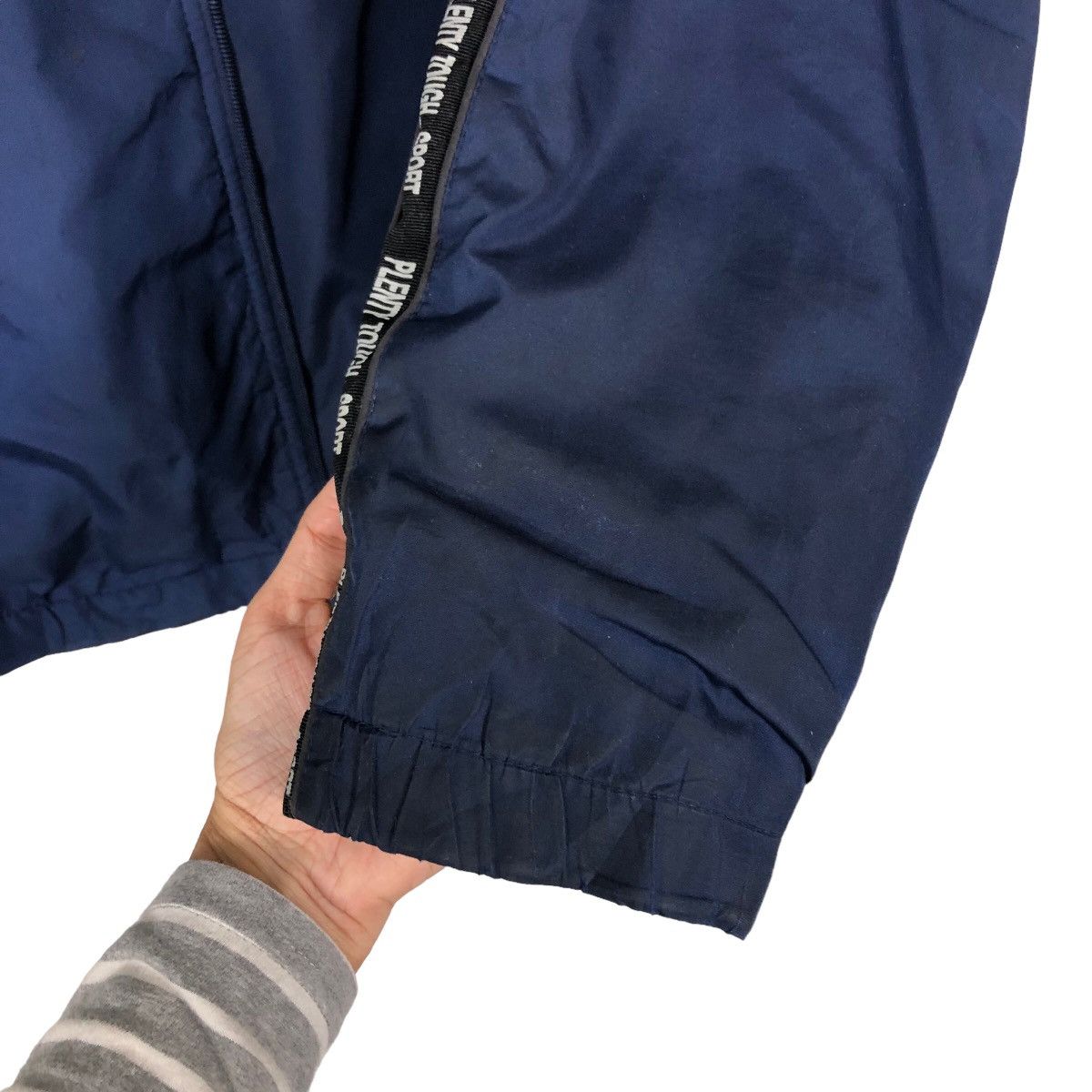 Japanese Brand 🔥Zipper Jacket Streetwear Plenty Tough Sport Big Logo Size US L / EU 52-54 / 3 - 15 Thumbnail