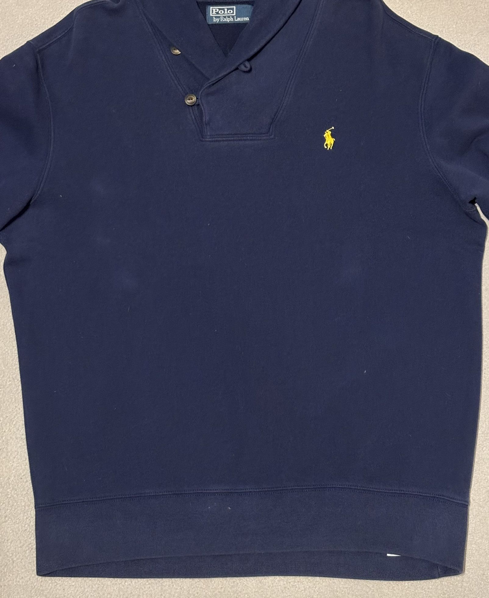 Polo Ralph Lauren Polo Ralph Lauren Shawl Collar Sweater, Size L Size US L / EU 52-54 / 3 - 6 Thumbnail