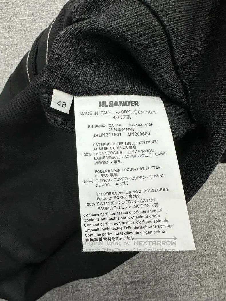 Jil Sander Jil Sander size 48 Contrast Stitch Casual Pants Size US 44 / EU 60 - 4 Thumbnail
