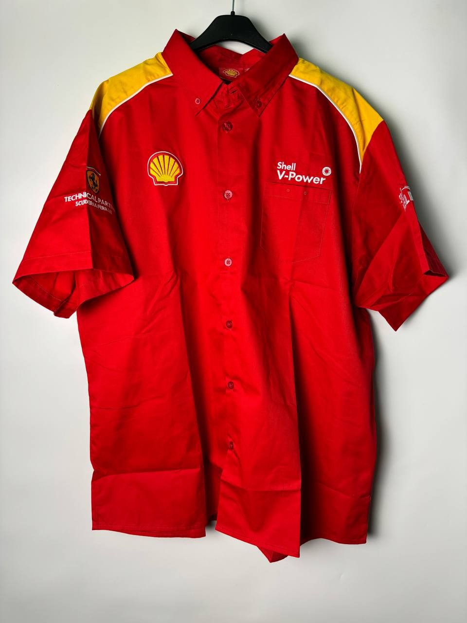 Ferrari × Vintage Vintage shirt Ferrari SHELL Racing team size 3XL Men ...