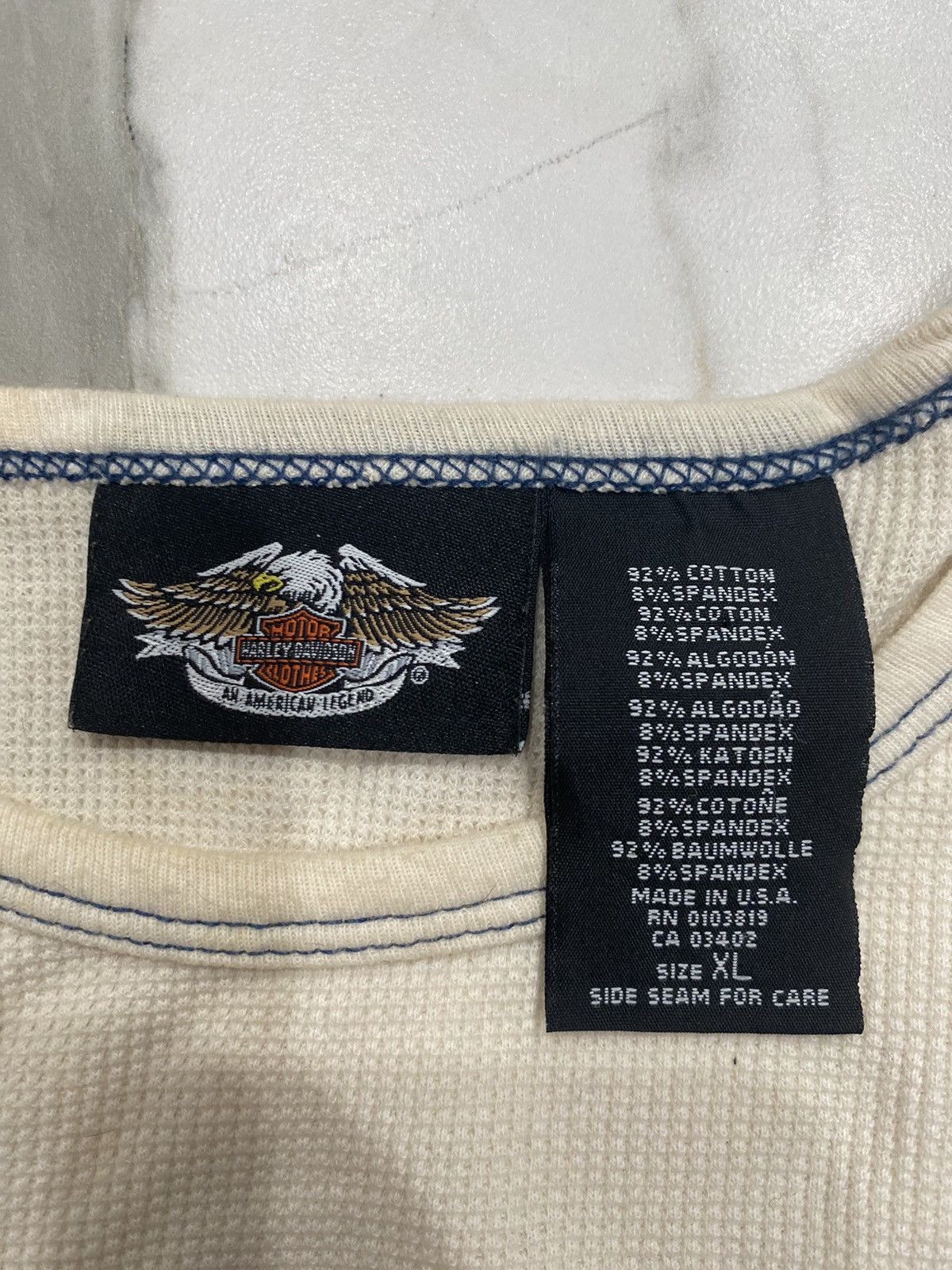Harley Davidson × Vintage Vintage Harley Davidson Tee Size XL / US 12-14 / IT 48-50 - 3 Thumbnail