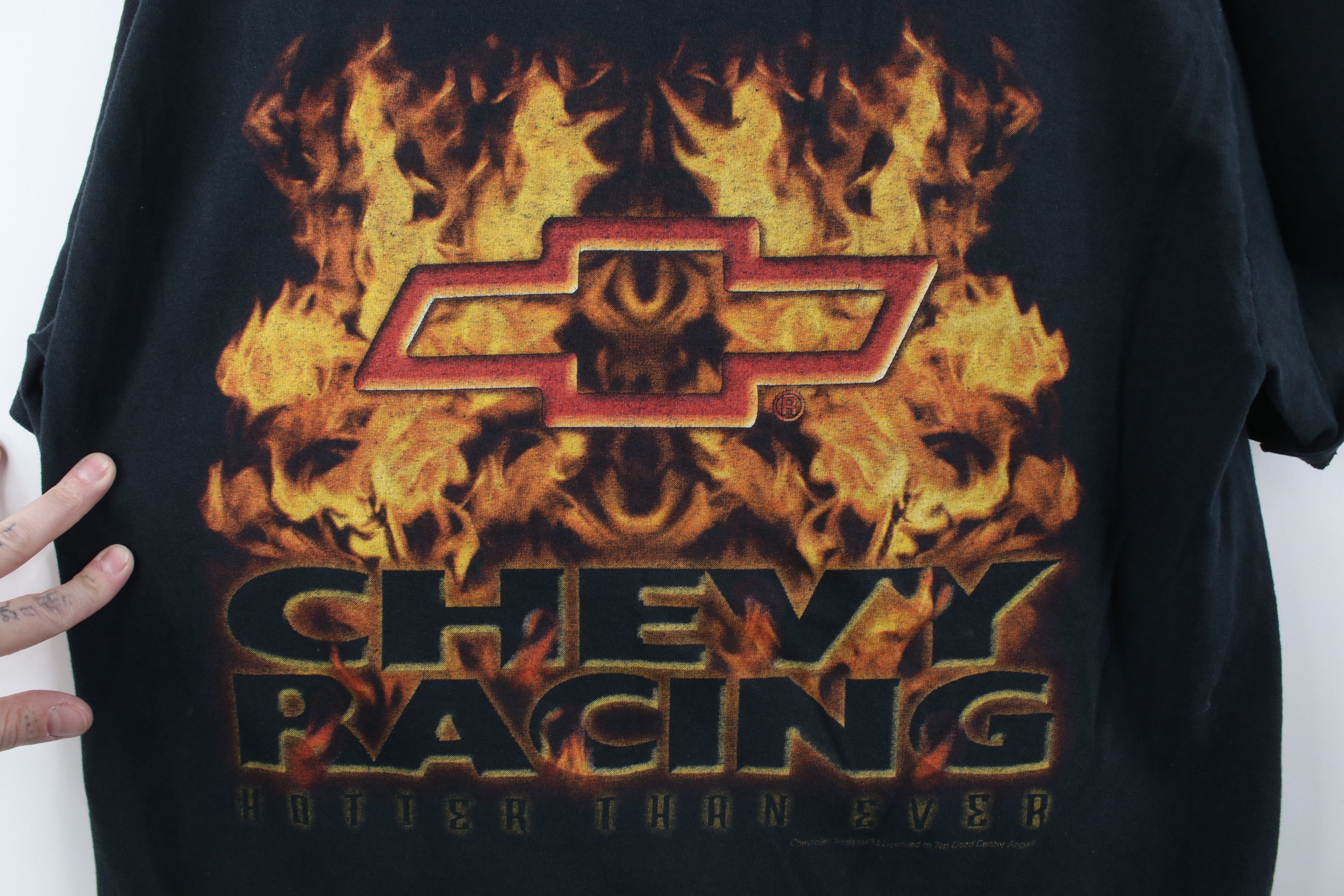 Vintage Vintage Chevy Racing Fire Flames Short Sleeve T-Shirt Size US M / EU 48-50 / 2 - 13 Thumbnail