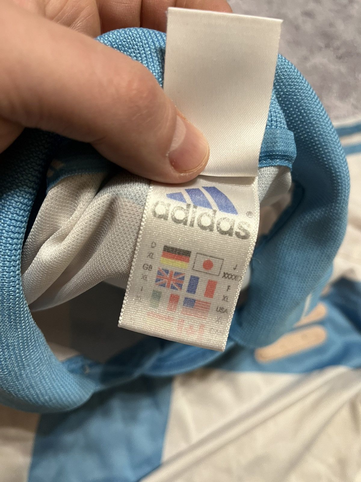 Adidas Adidas Olympique de Marseille 2000/2001 soccer jersey Size US XL / EU 56 / 4 - 11 Thumbnail