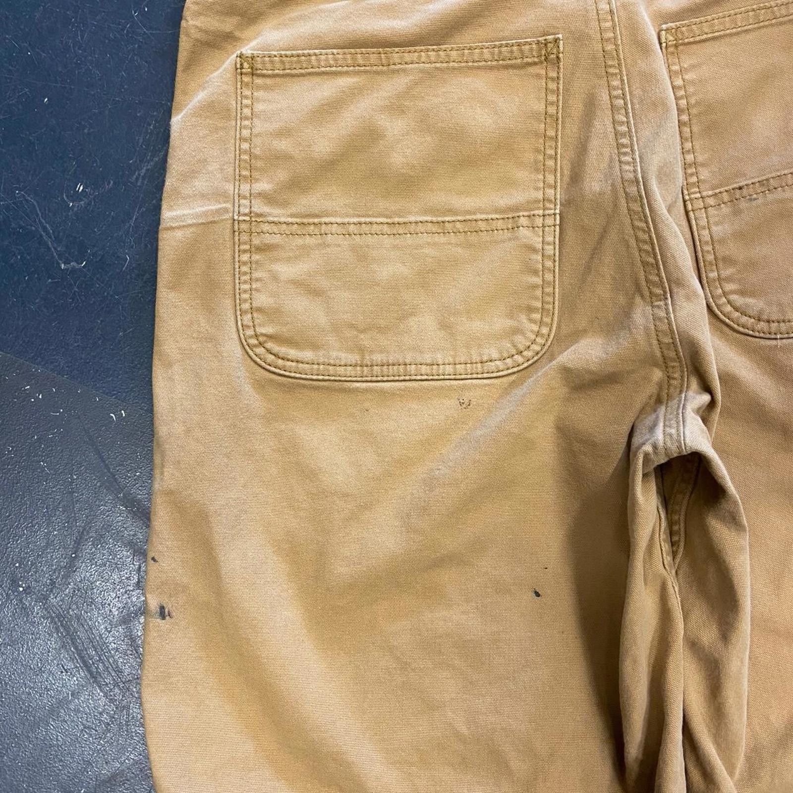 Carhartt × Vintage Paint Splatter Tan Carhartt Shorts Size US 34 / EU 50 - 2 Thumbnail