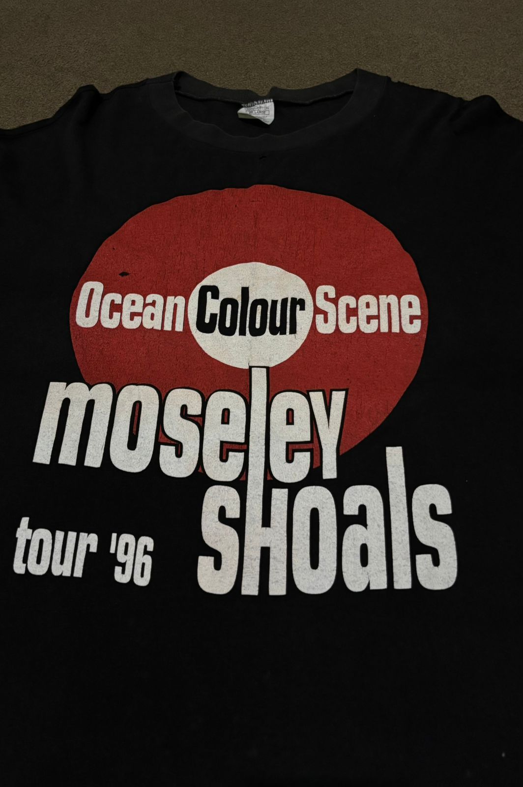 Band Tees Vintage Ocean Colour Scene Tour 1996,Oasis,Radiohead Size US XL / EU 56 / 4 - 8 Thumbnail