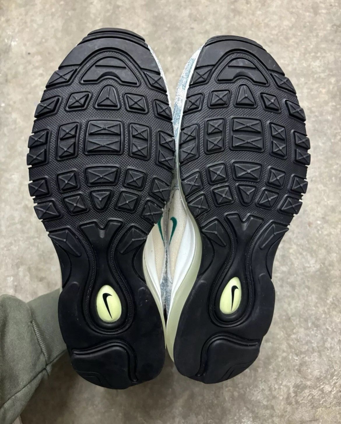 Nike Size 8.5- BRAND NEW Nike Air Max 97 Neptune Green Camo Size US 8.5 / EU 41-42 - 6 Thumbnail