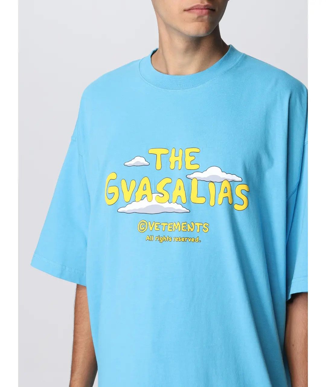 Vetements o1y0924 T-Shirt in Blue Size US S / EU 44-46 / 1 - 3 Thumbnail