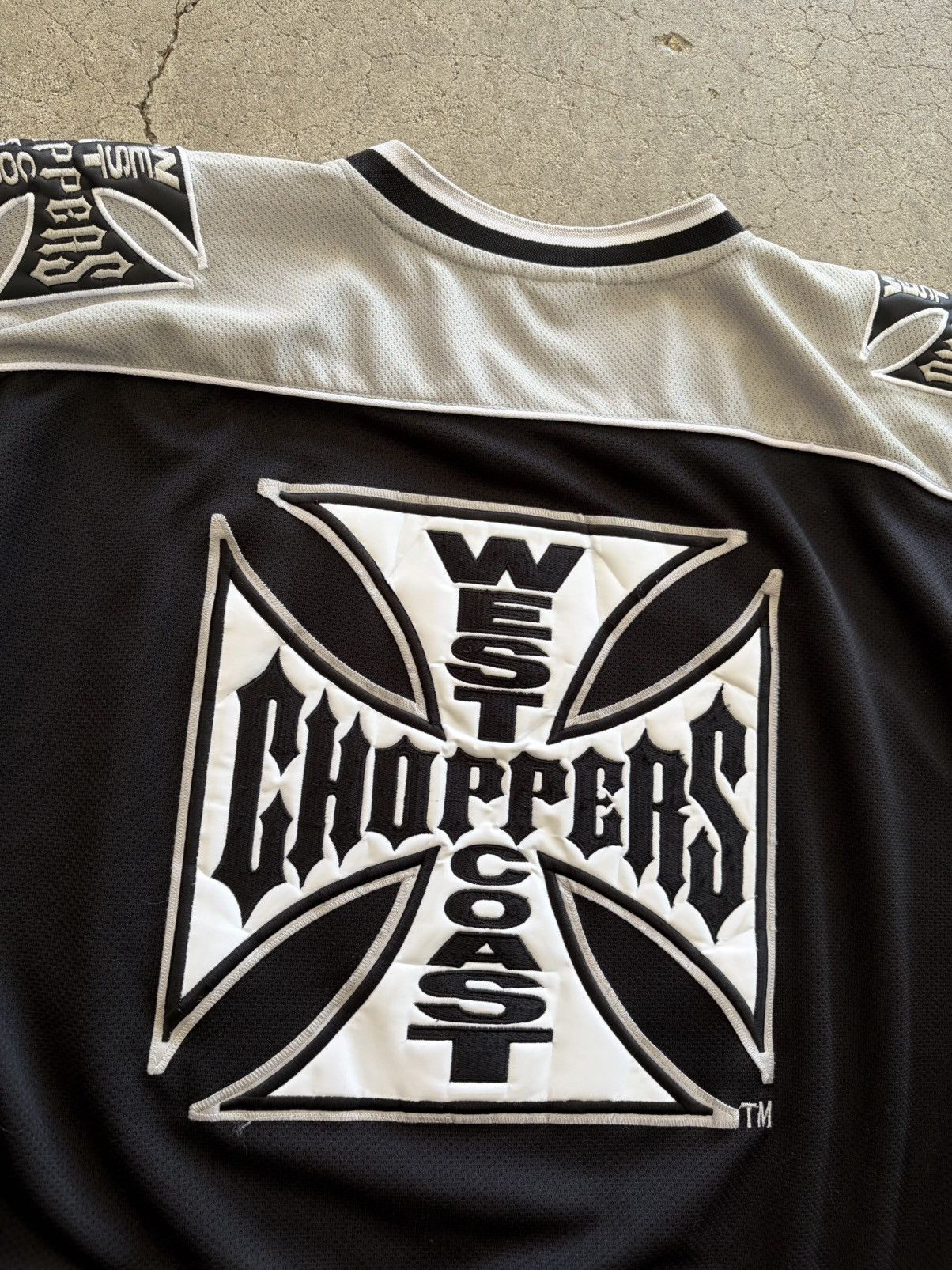 West Coast Choppers Vintage West Coast Choppers Jersey Size US L / EU 52-54 / 3 - 4 Thumbnail