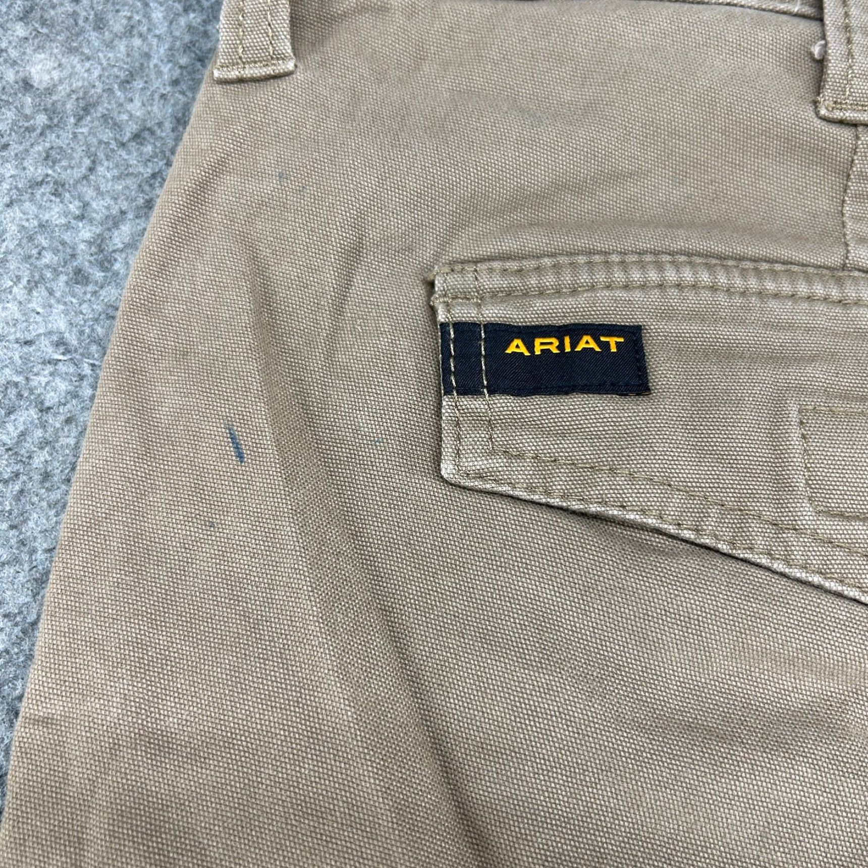 Ariat Ariat Rebar M4 Shorts Mens 42 Brown Relaxed Fit Cargo Pockets Solid Size US 30 / EU 46 - 6 Thumbnail