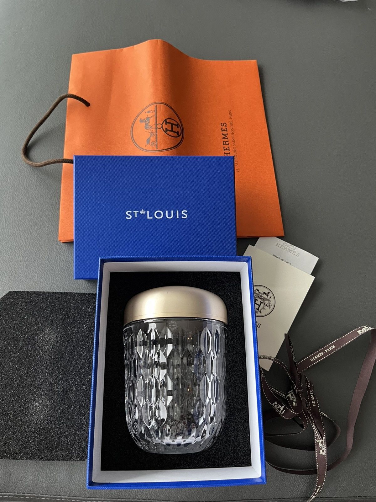 Hermes Brand New Giftable Hermes St Louis Folia Mini Portable Lamp Size ONE SIZE - 1 Thumbnail