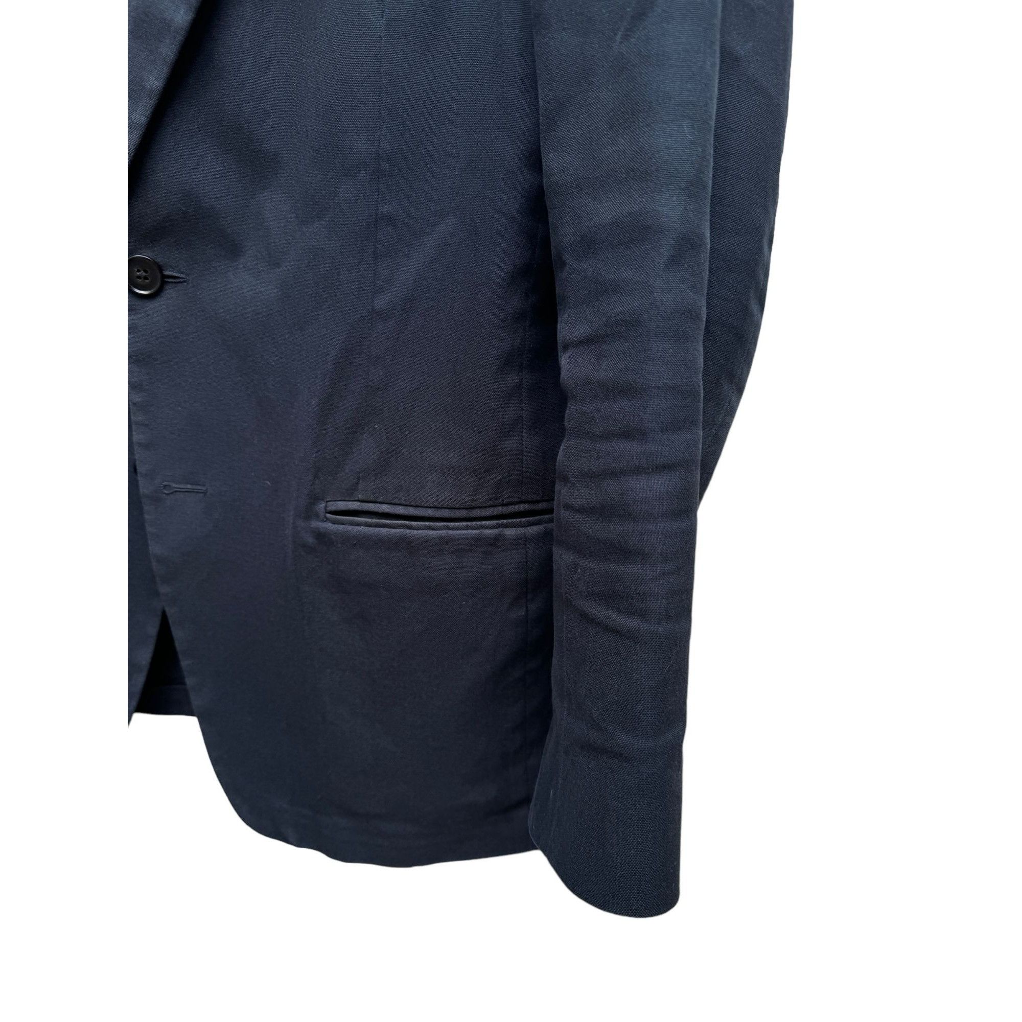 Maison Margiela 4 Stitches Navy Wool Blazer Jacket Size US M / EU 48-50 / 2 - 4 Thumbnail