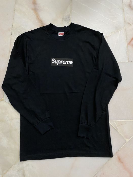 Supreme box logo long best sale sleeve fw20