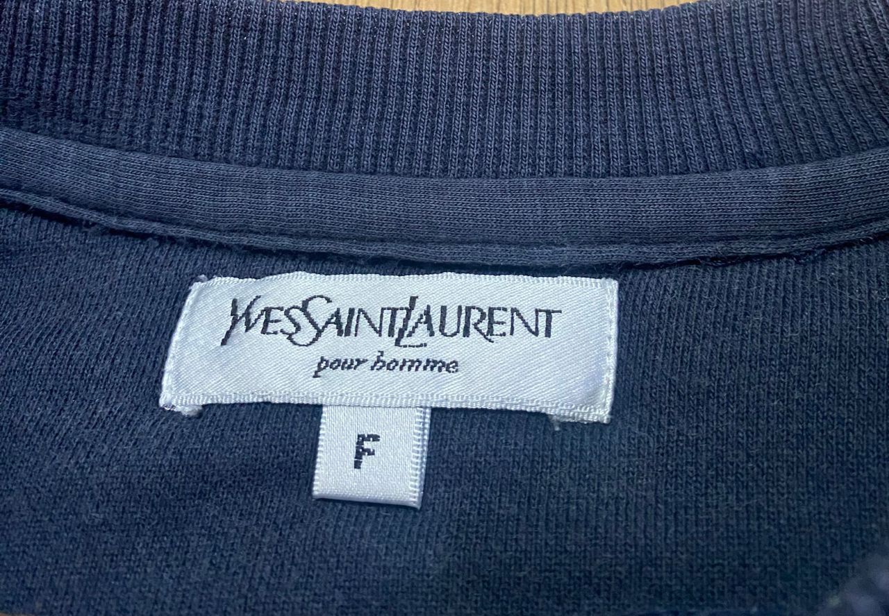 Yves Saint Laurent Vintage Yves Saint Laurent Pour Homme Sweatshirt Size US L / EU 52-54 / 3 - 11 Thumbnail
