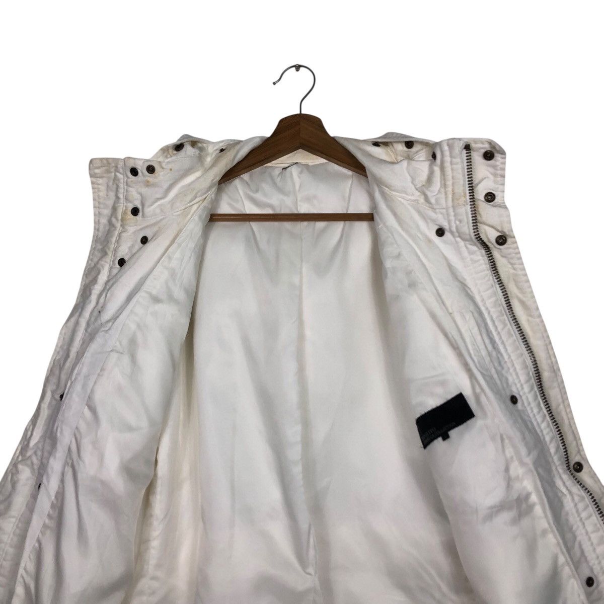 Japanese Brand 📌Vintage Biker Jacket Rich White Kenji Ito Comme Ca Size US L / EU 52-54 / 3 - 17 Thumbnail