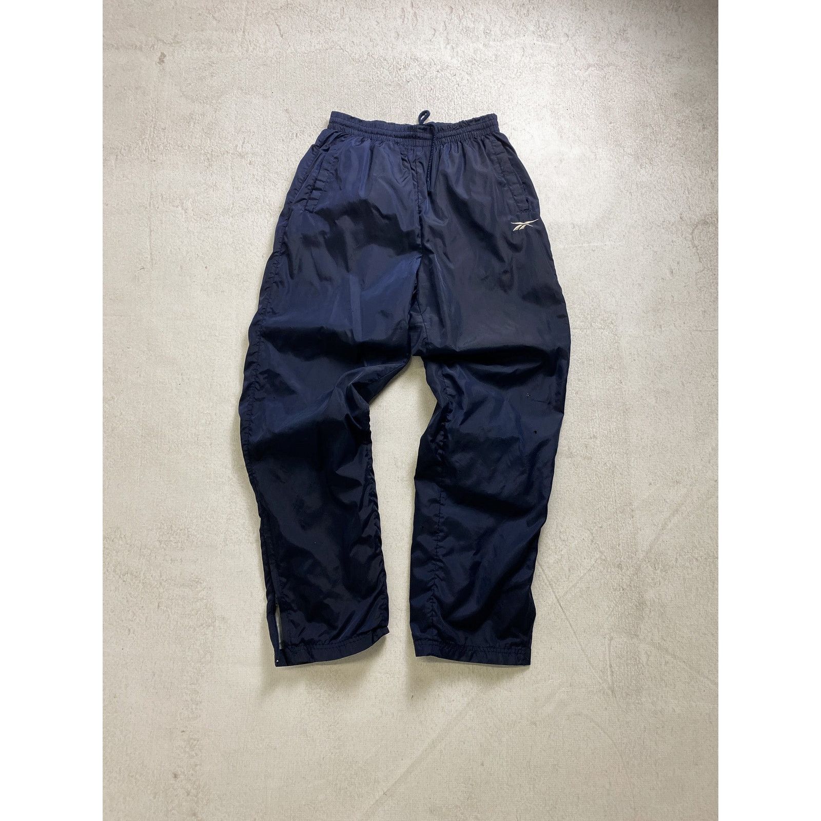 Reebok Vintage 90s Reebok Blue Track Pants - Women's Medium Size 28" / US 6 / IT 42 - 1 Thumbnail