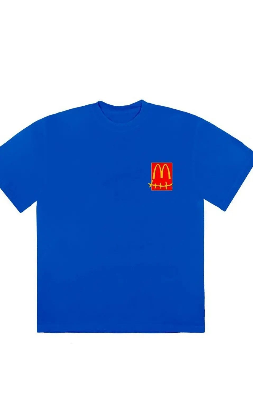 Travis Scott Travis Scott x McDonald's Action Figure III T-Shirt 'Blue' Size US XXL / EU 58 / 5 - 3 Thumbnail