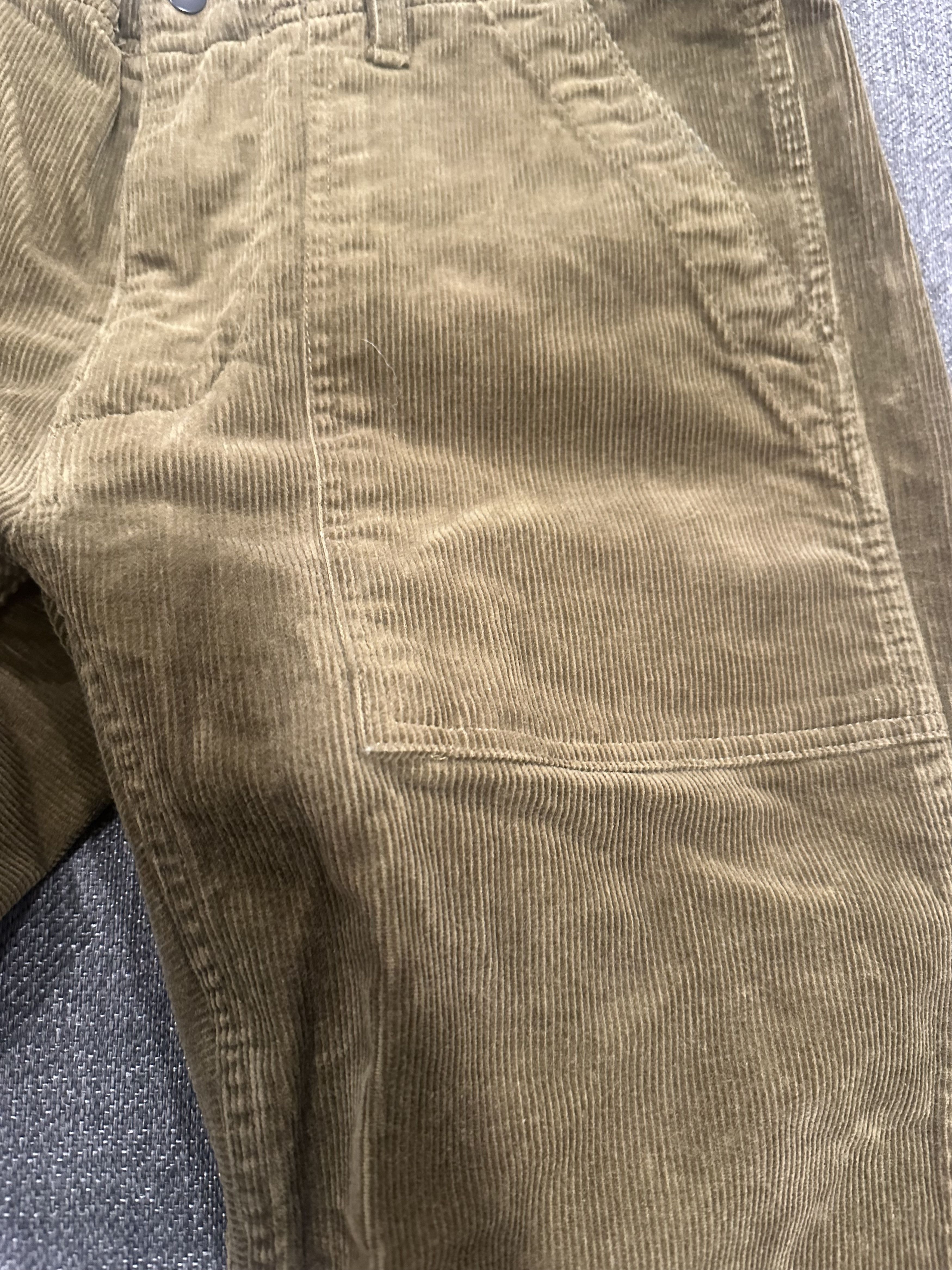 Relwen Stretch Corduroy Fatigue Pants Size US 32 / EU 48 - 3 Thumbnail