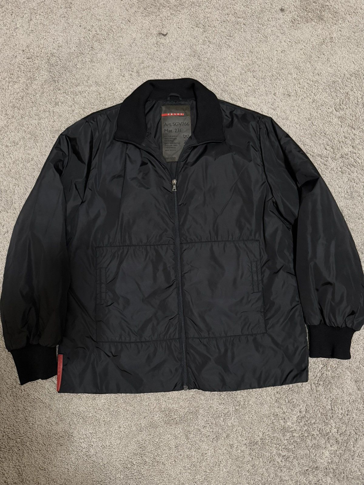 Prada Prada Art. SGV442 Mat. JZI Ultra Lightweight Tech Jacket