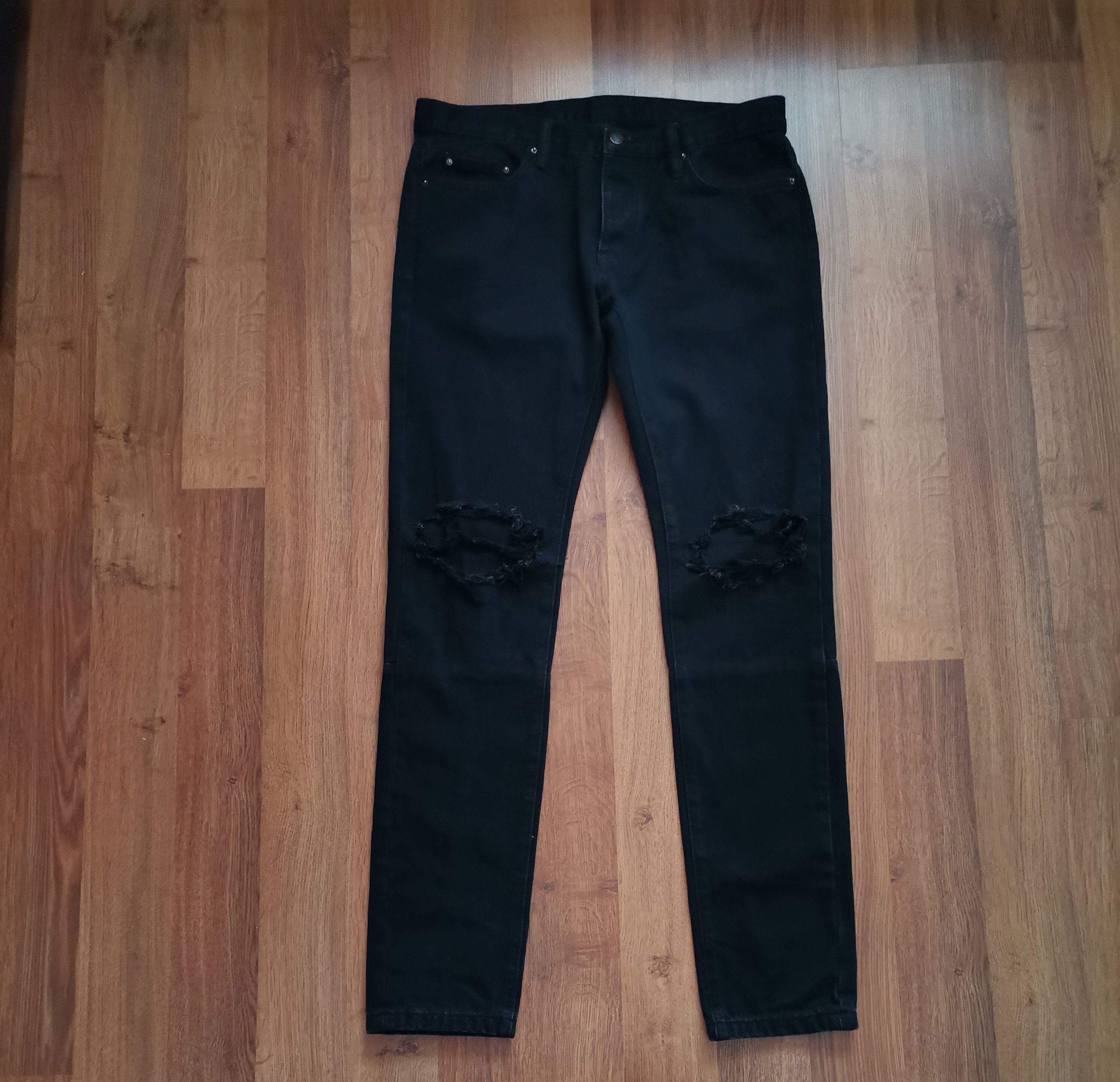 MNML MNML Distressed Jeans Size US 33 - 1 Thumbnail