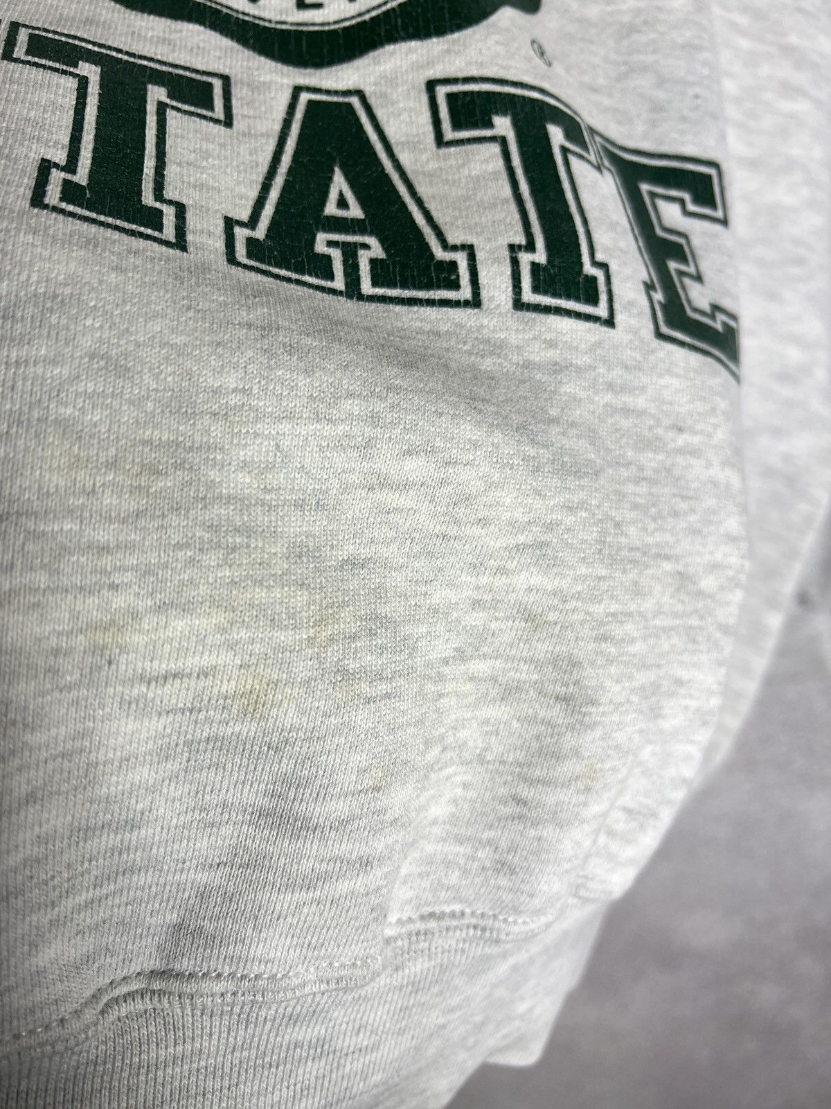Russell Athletic Vintage 80s Russel Atlantic Michigan State University Hoodie Size US XL / EU 56 / 4 - 10 Thumbnail