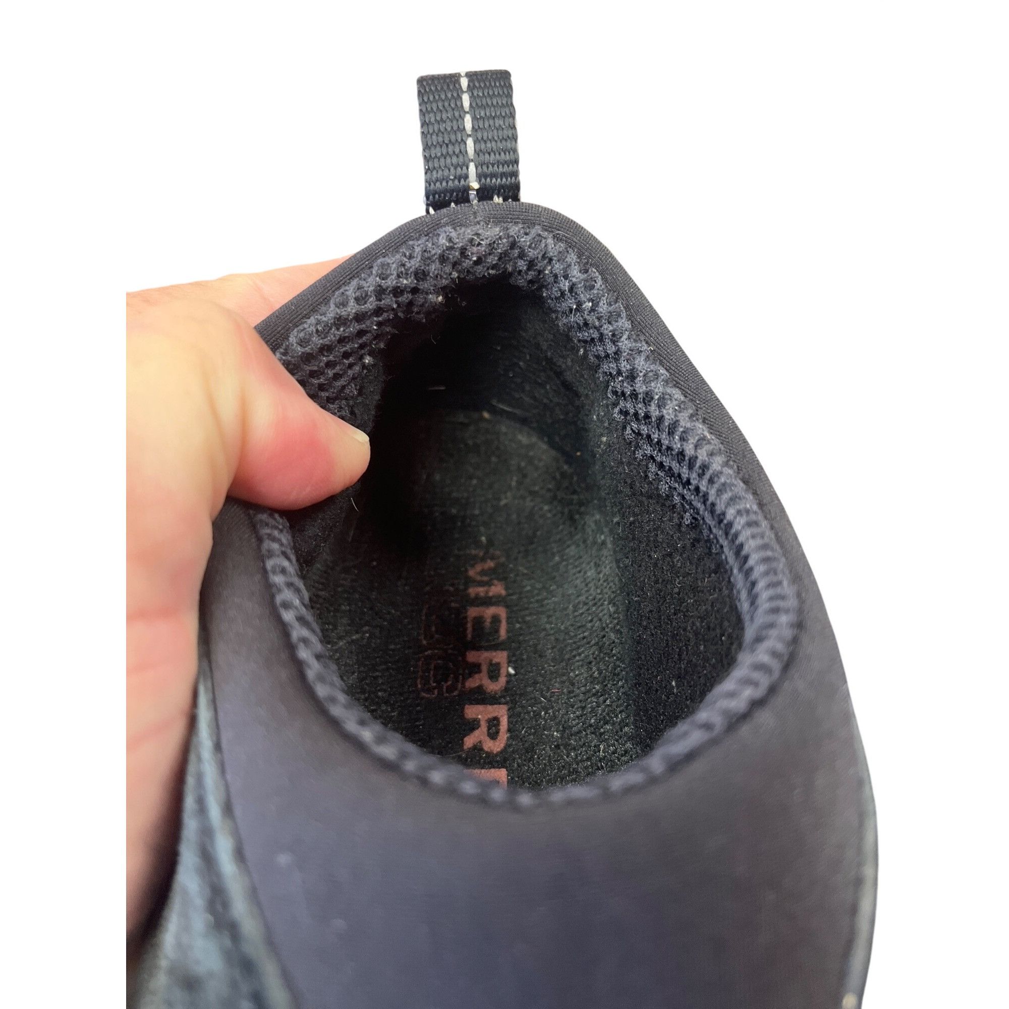 Merrell Merrell wms black leather orbit moc mules shoes sz 9 SKU 10- Size US 9 / IT 39 - 9 Thumbnail