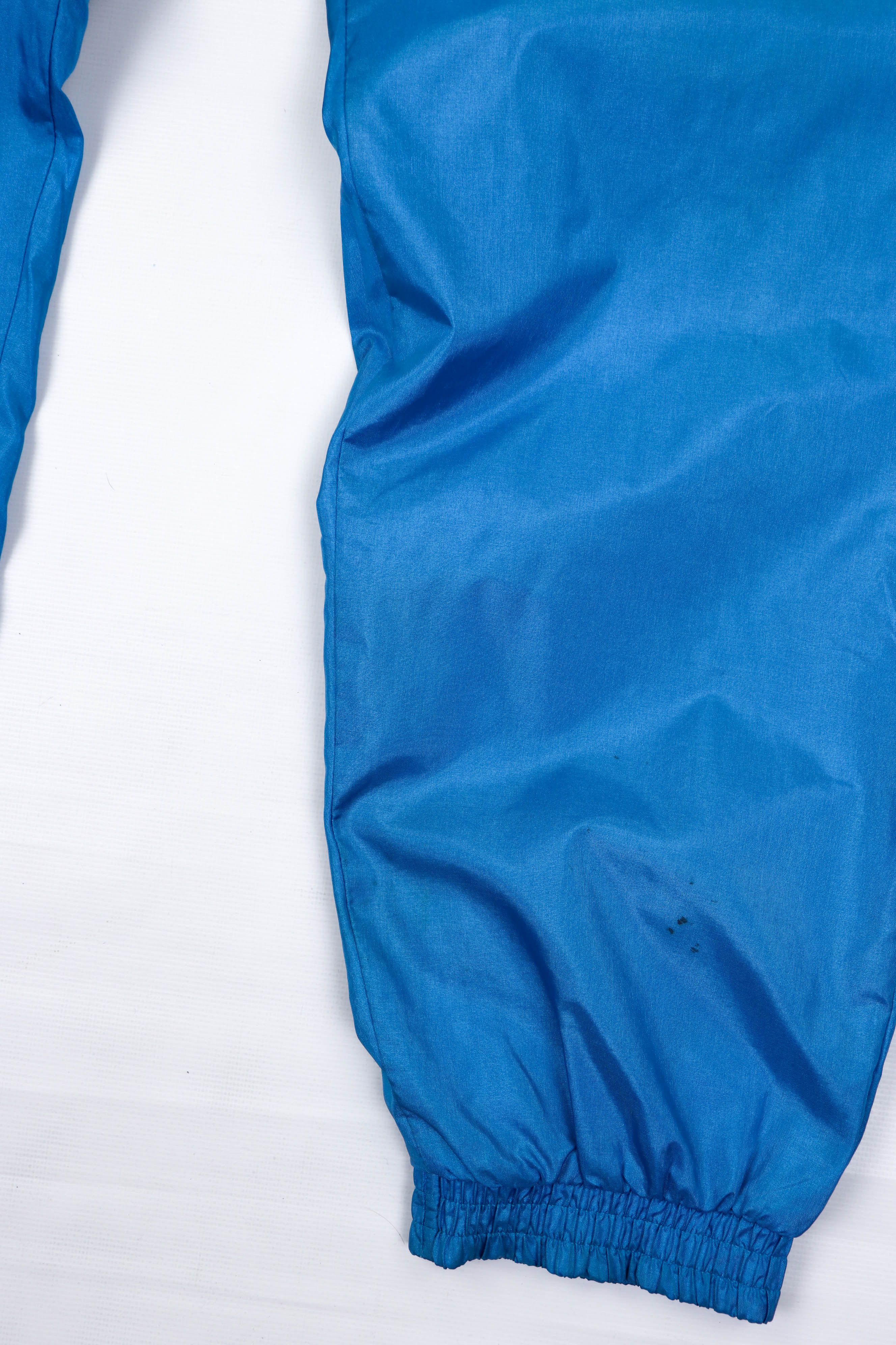 Adidas Adidas Vintage 80s 90s Blue Nylon Track Pants Size US 32 / EU 48 - 7 Thumbnail